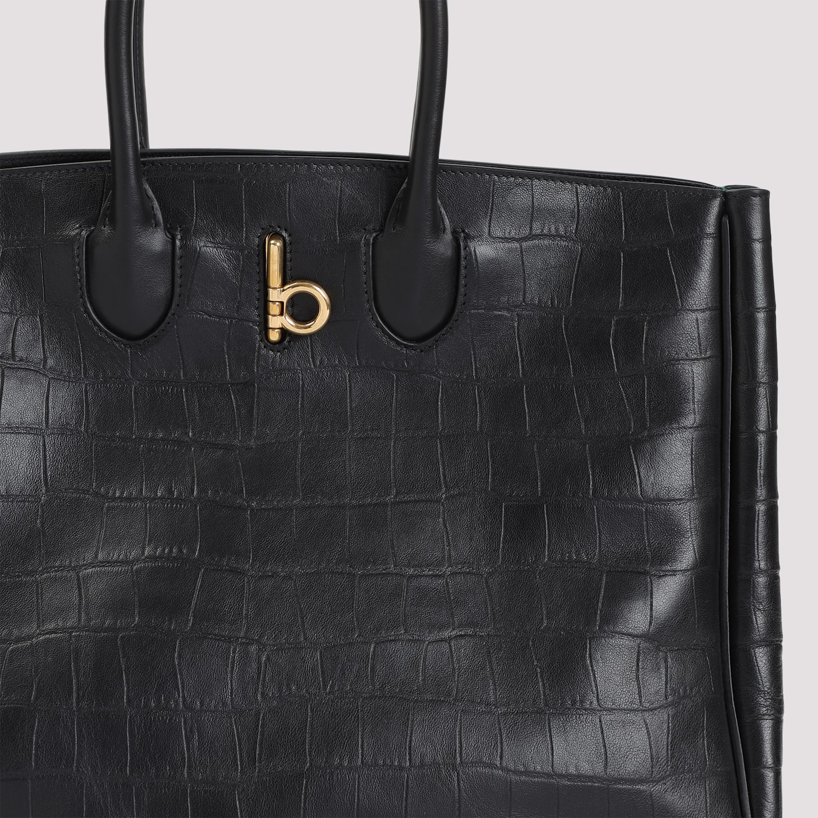 Burberry Rocking Horse Tote Bag Women In Black