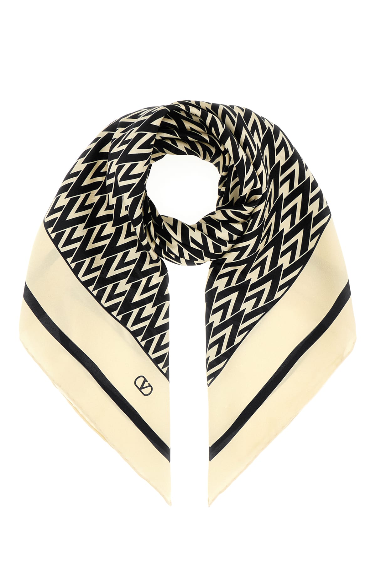 Printed Silk Foulard