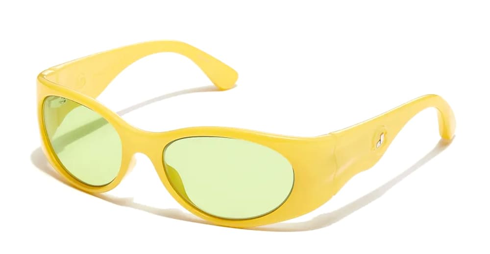 Junk Plastic Rehab June - Beam Sunglasses In Yellow