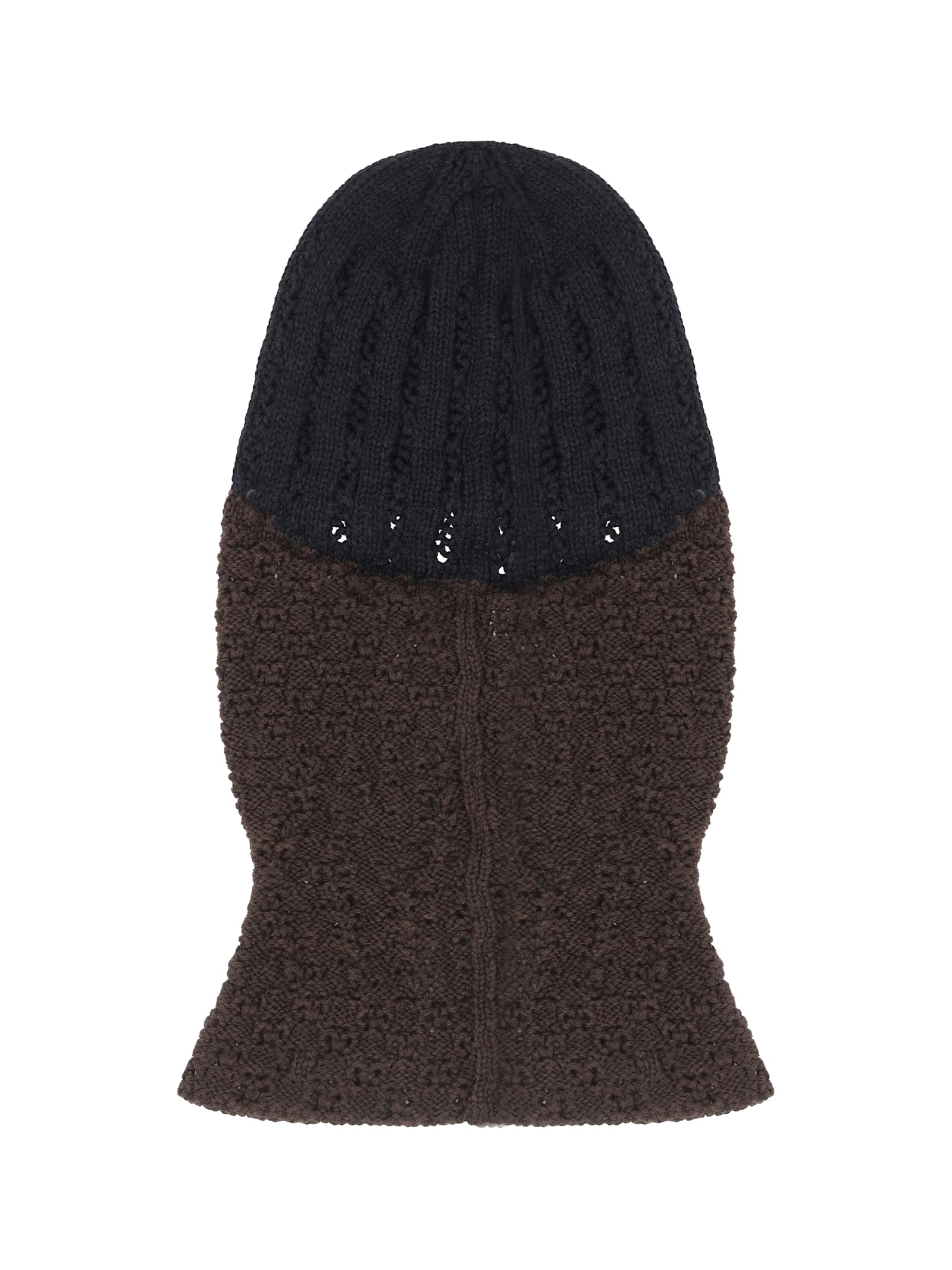 Shop Roa Flower Stitch Balaclava In Black