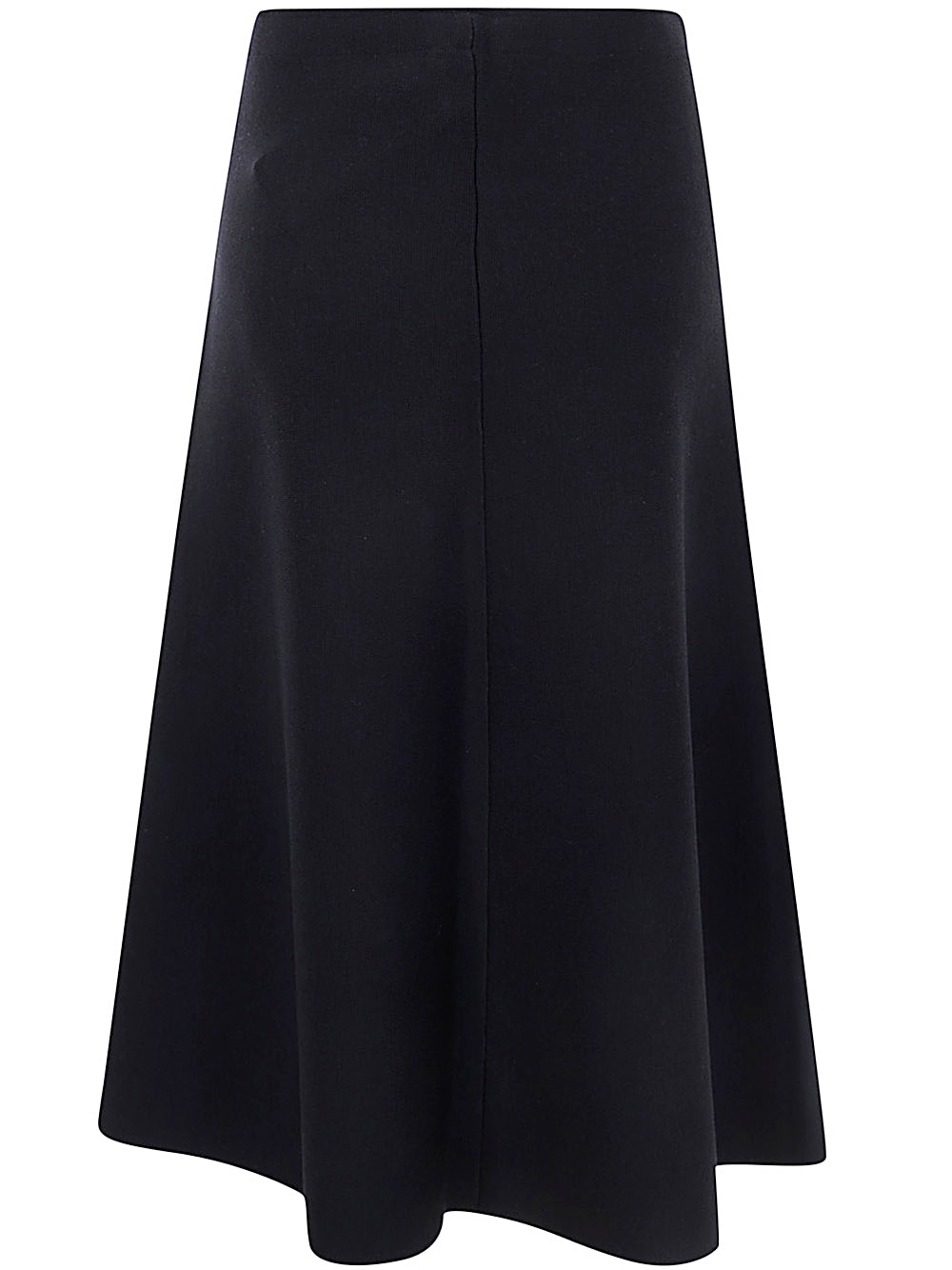 Shop Mrz Wide Skirt In Black