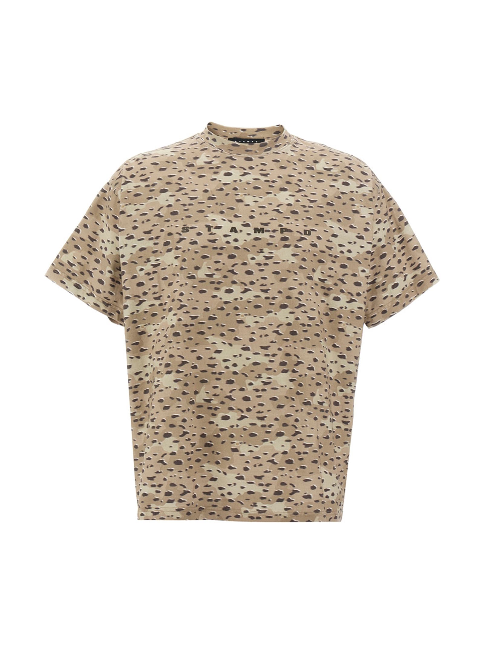 T-shirt camo Leopard