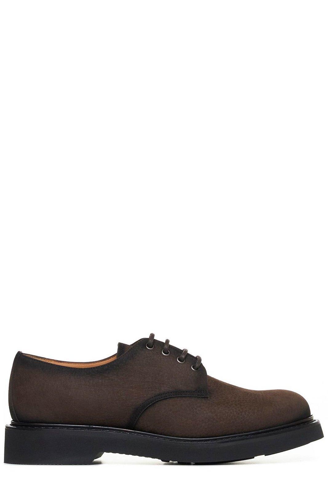 Shop Church's Lace-up Derby Shoes In Ebony