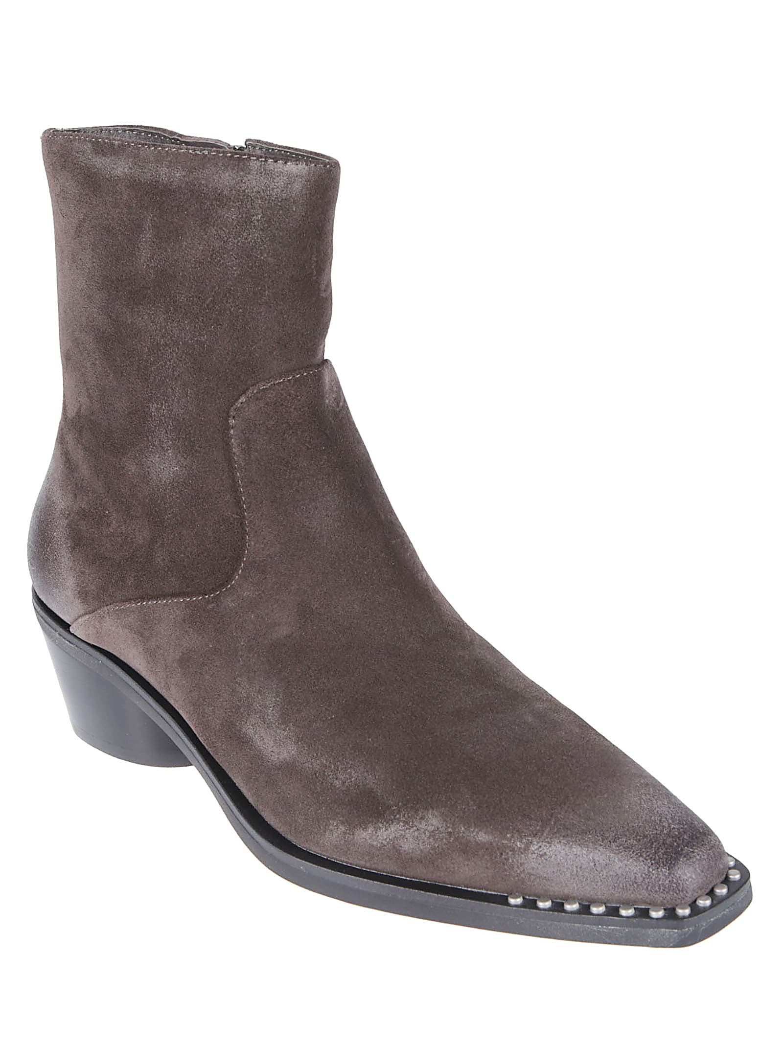 Ash Hasley Ankle Boots In Brown