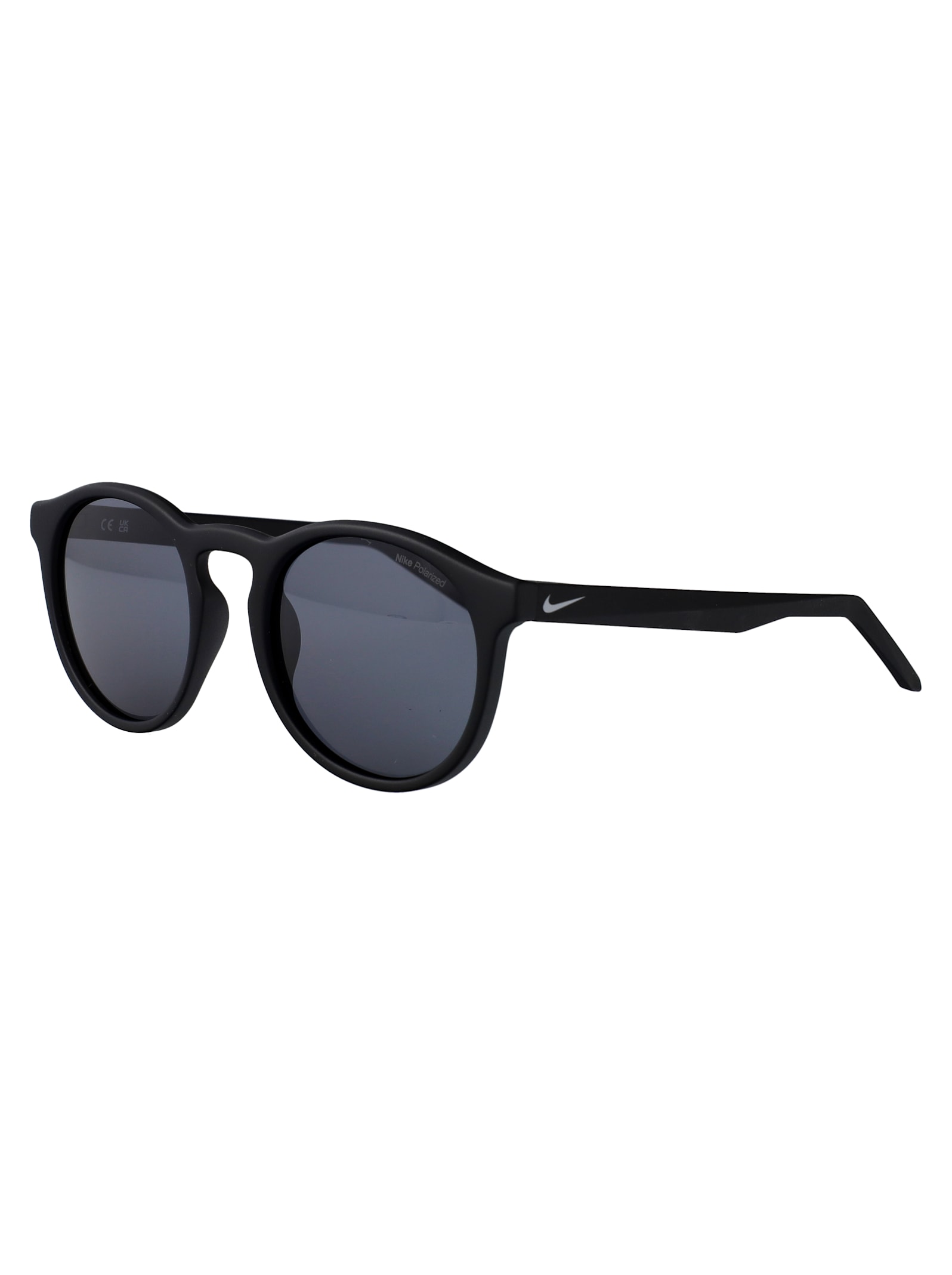 Nike Matte Black/polar Grey Acetate Sunglasses In Black