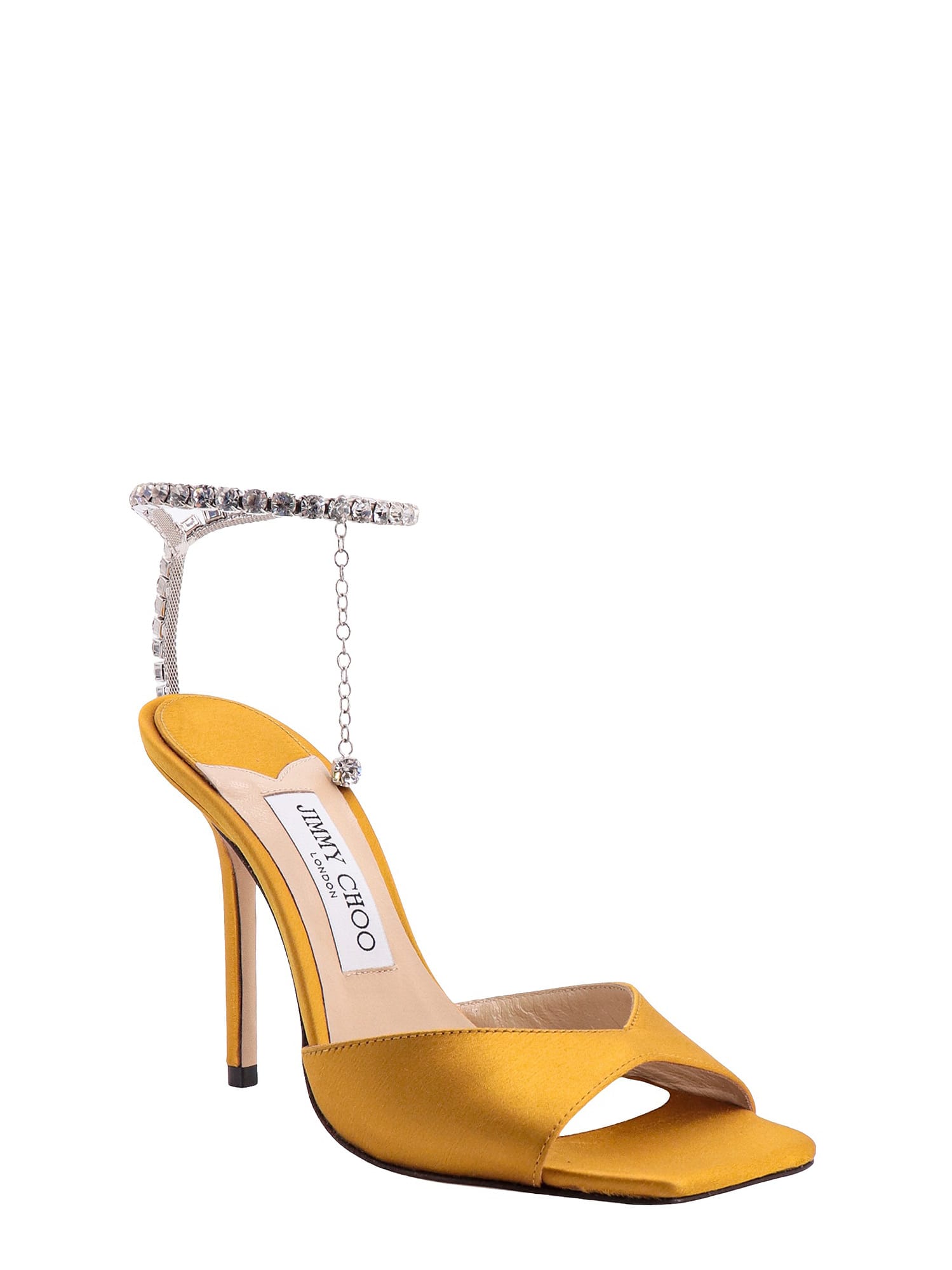 Shop Jimmy Choo Sandals In Yellow