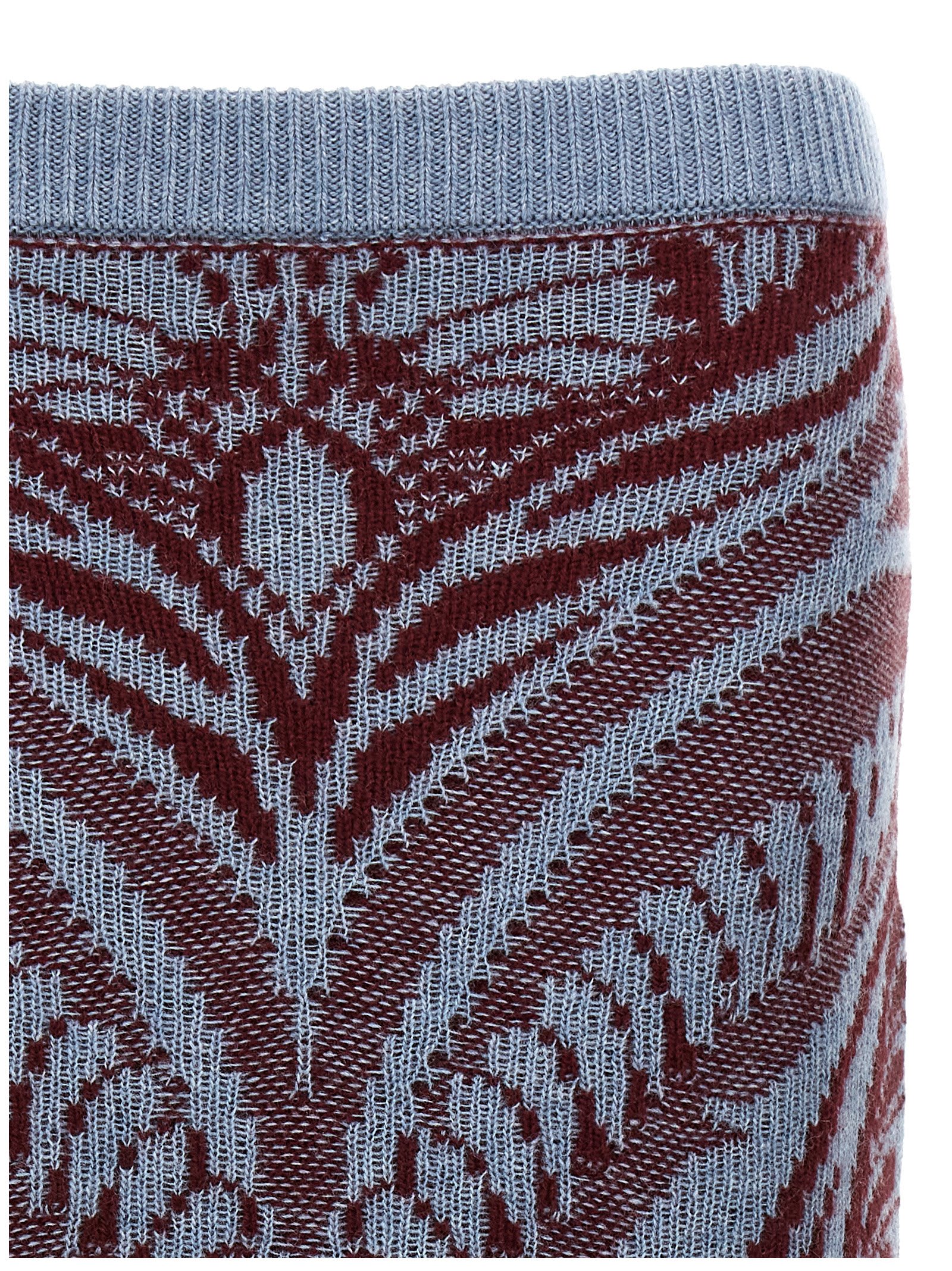 Shop Etro Paisley Skirt In Multicolor