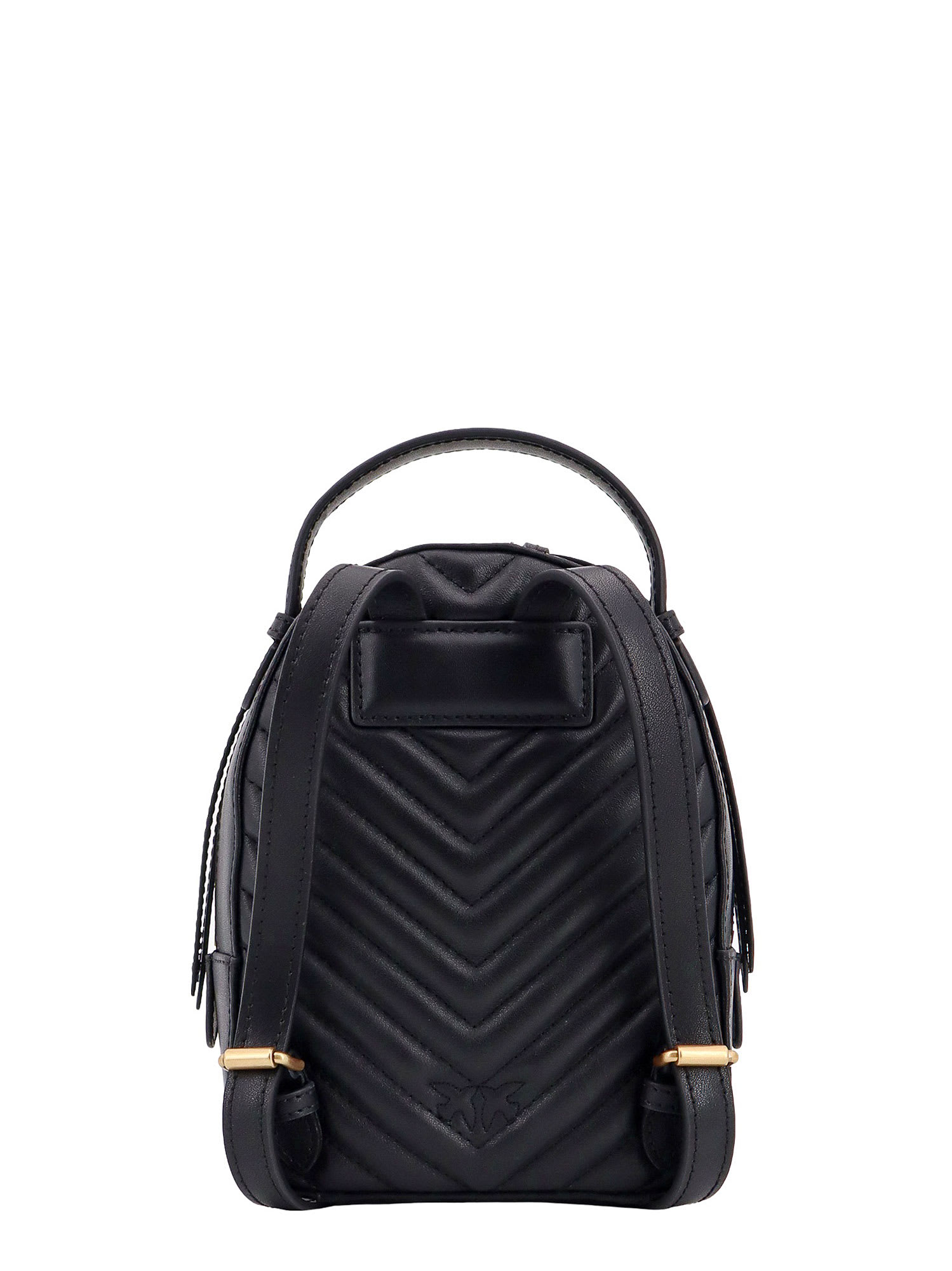 Pinko Love Click Mini Backpack In Black