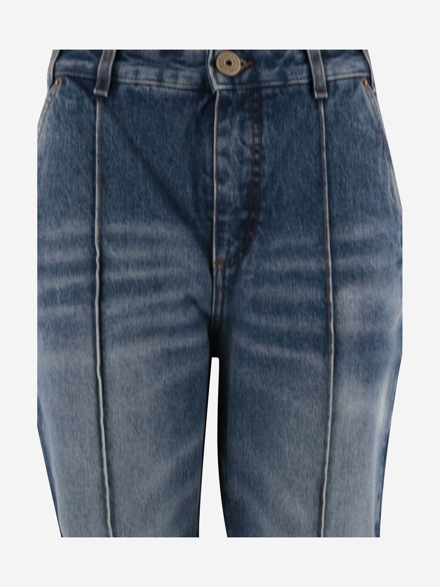 Balmain Jeans In Denim