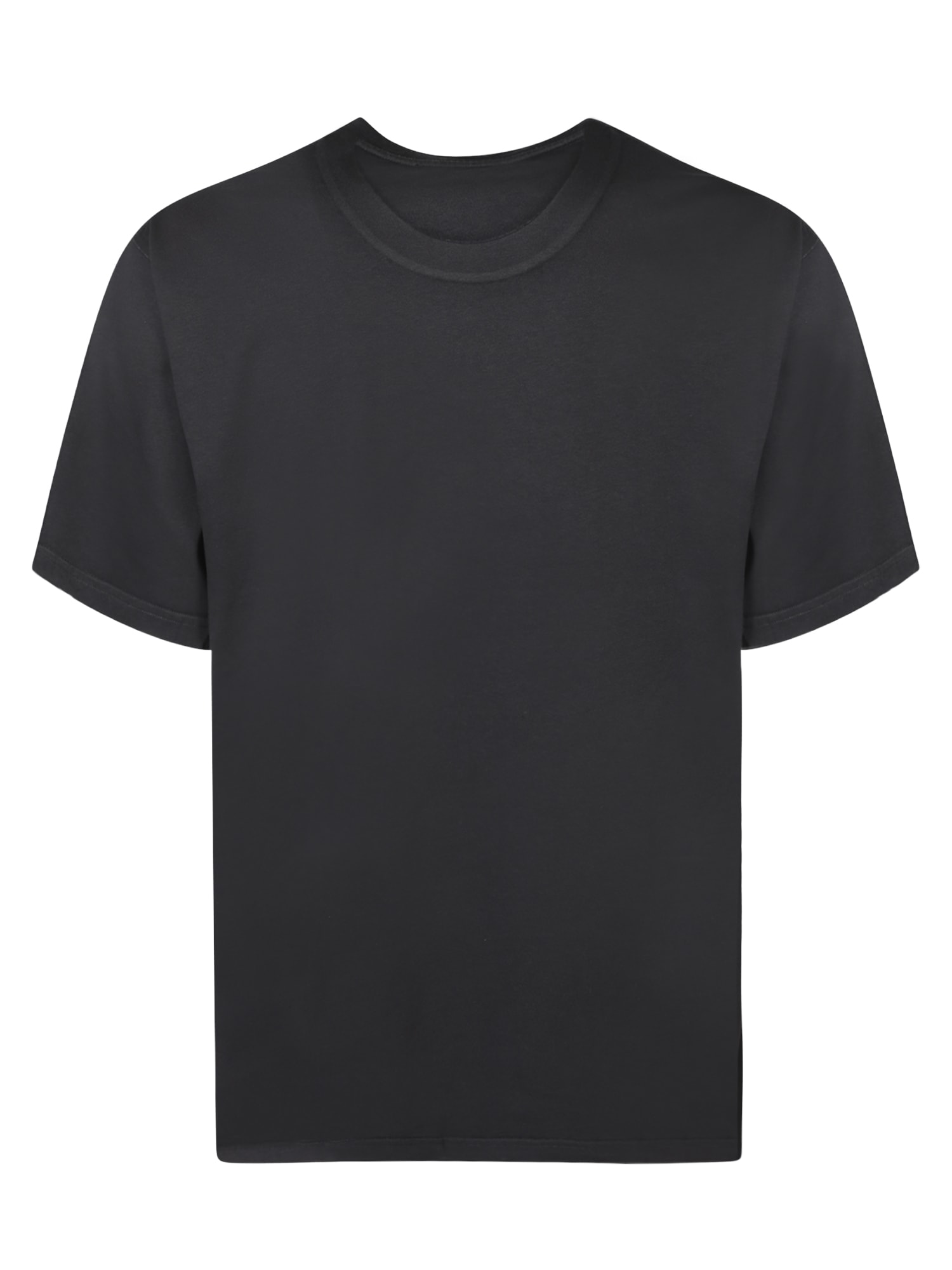 Shop Dolce & Gabbana Front Logo Black T-shit