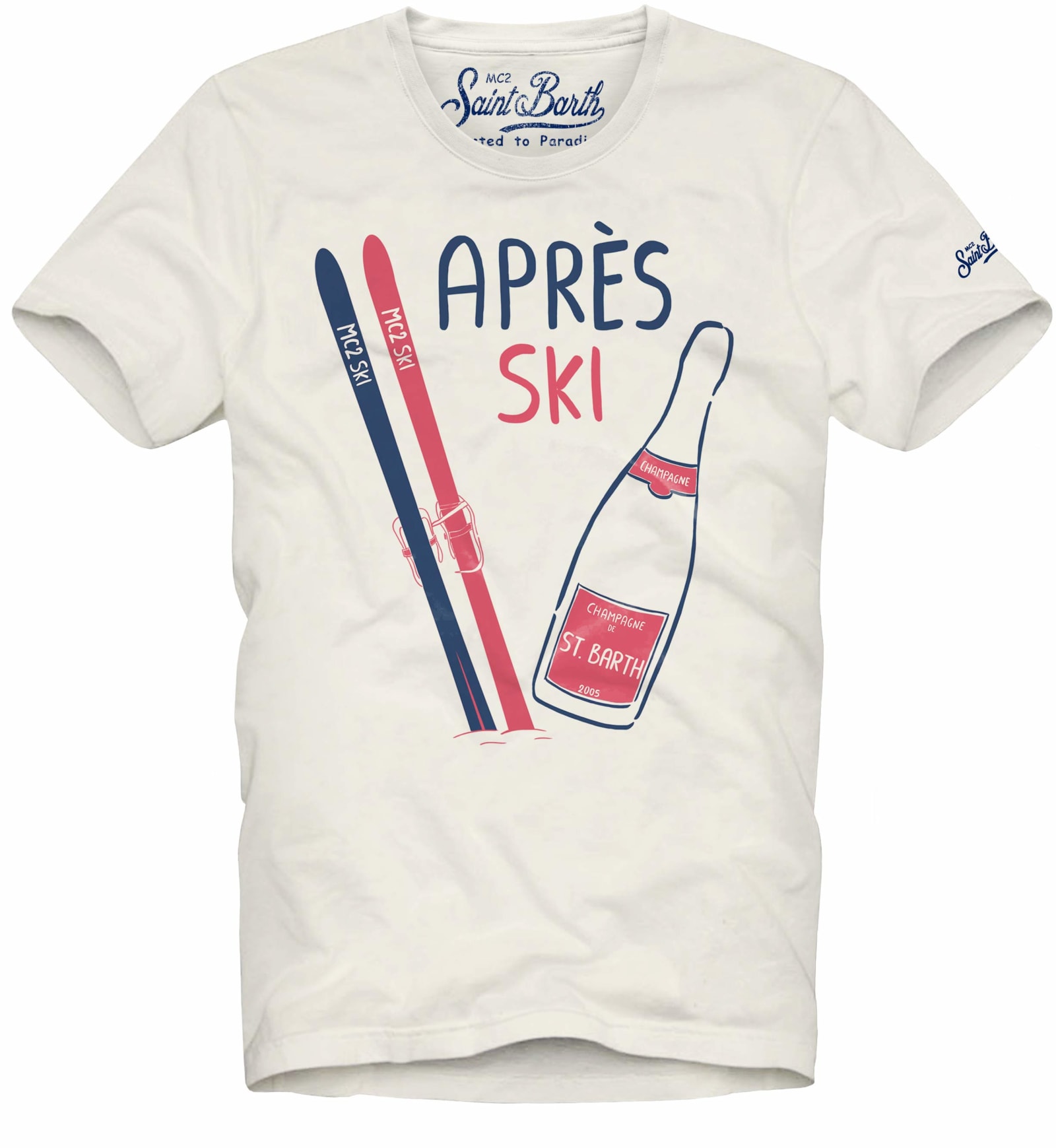 MC2 Saint Barth Après Ski White T-shirt