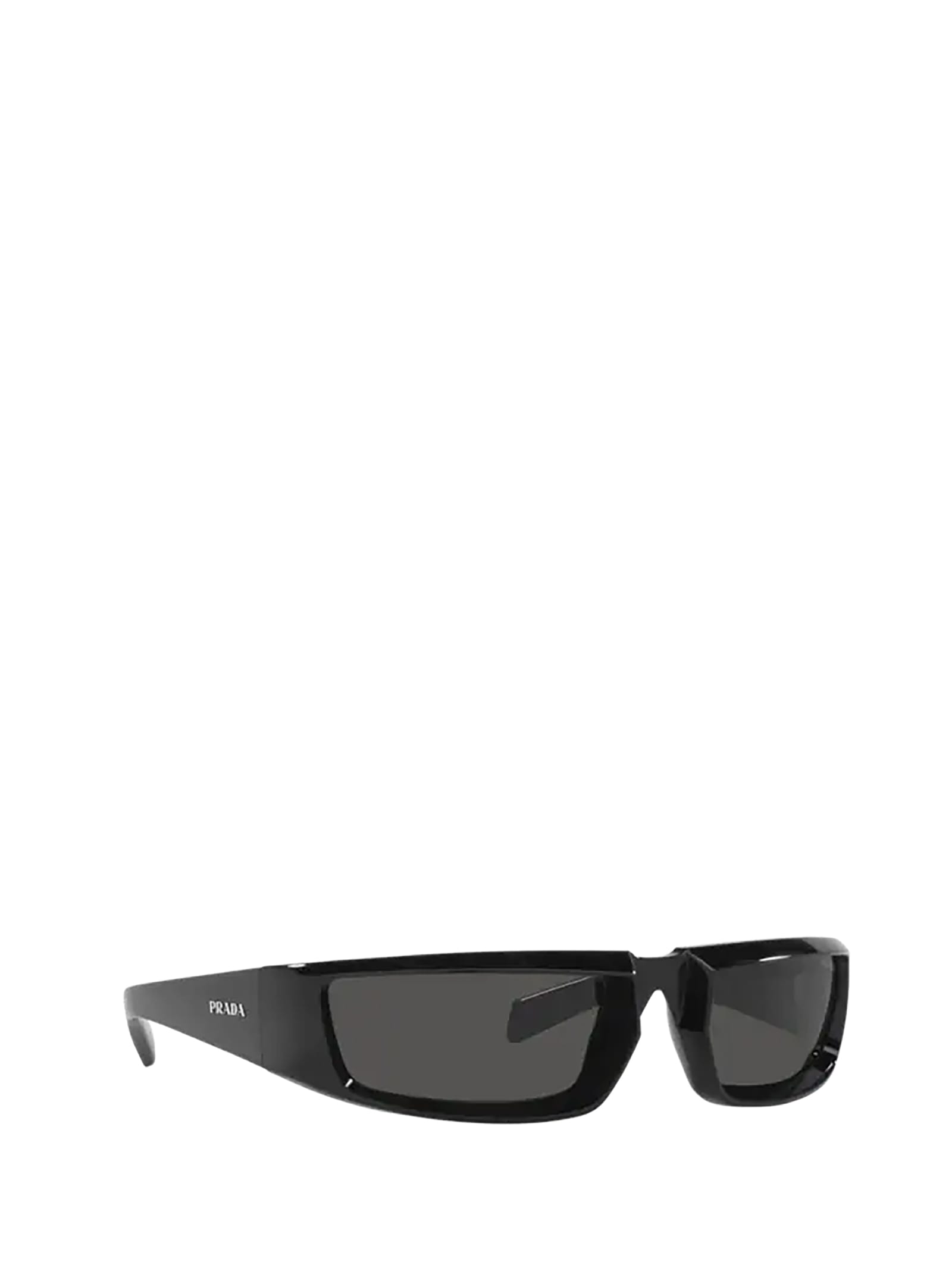 Shop Prada Pr 25ys Black Sunglasses