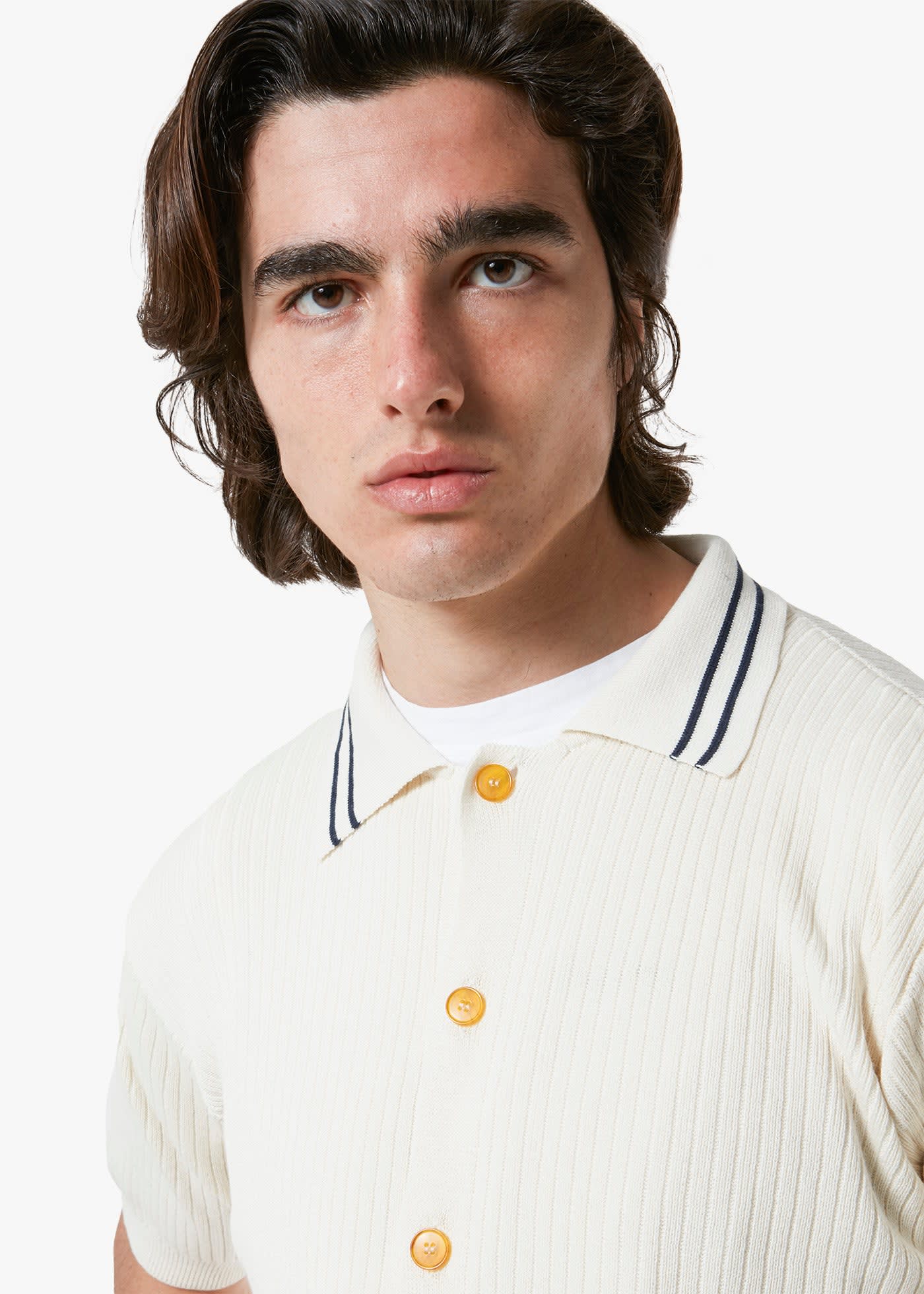 Doppiaa Aagar Knitted Poloshirt