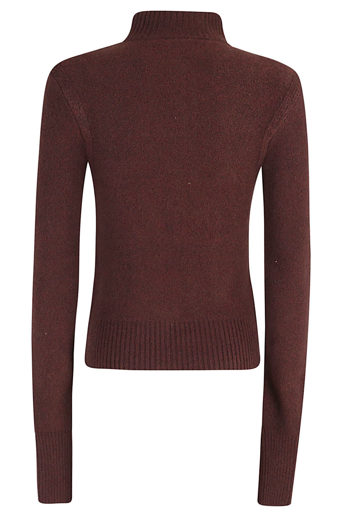 Shop Philosophy Di Lorenzo Serafini Maglia Boucle Misto Lana In Marrone