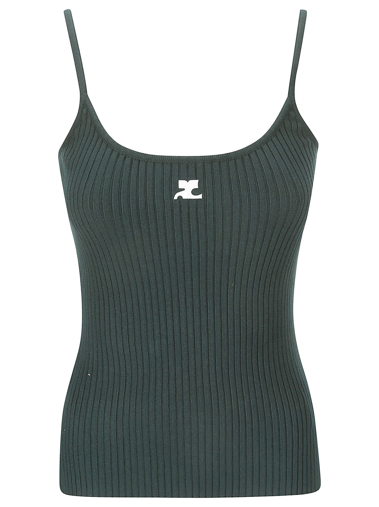 COURRÈGES REEDITION KNIT TANK TOP