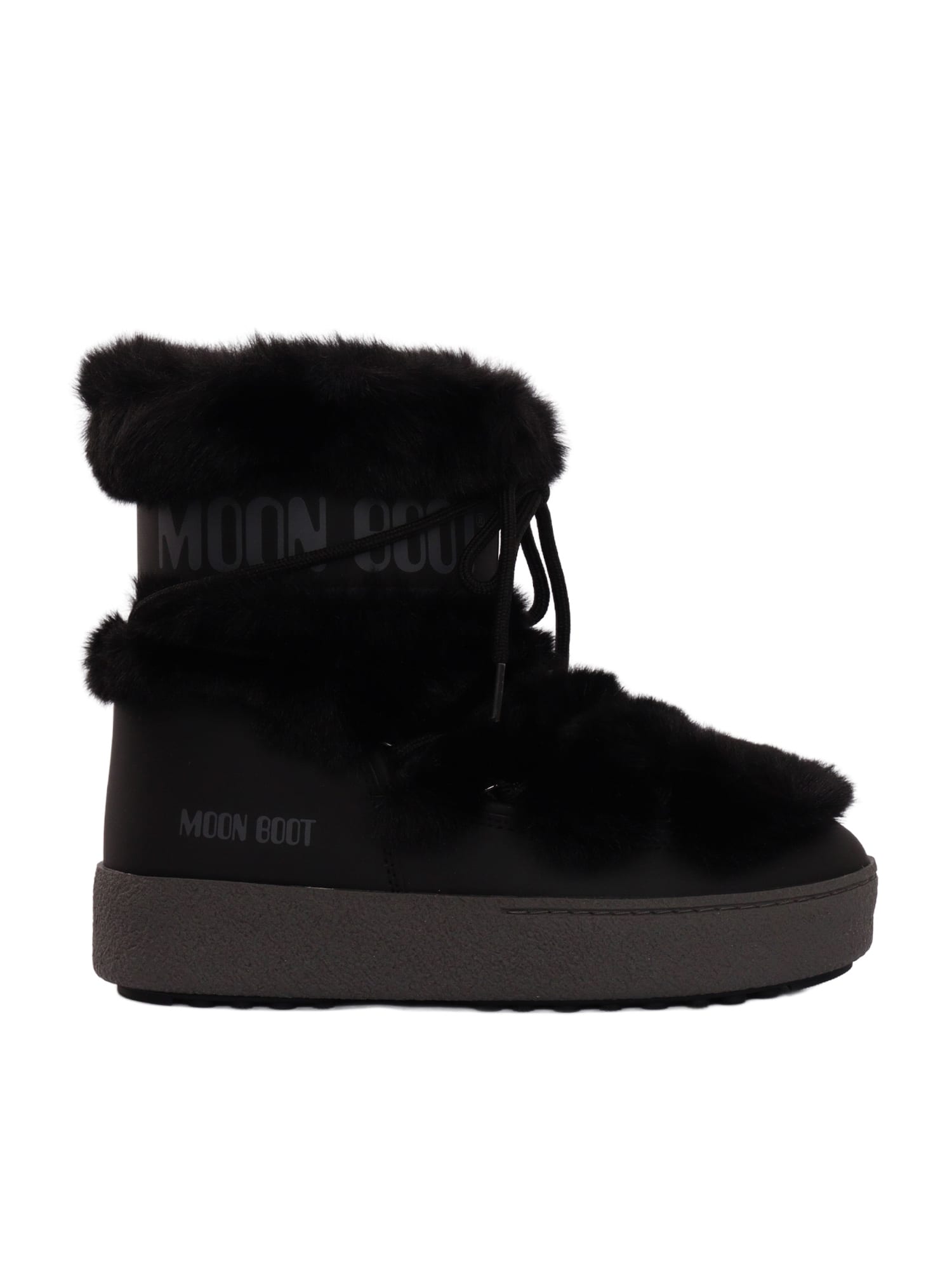 Moon Boot Track Low' Ankle Boot In Black