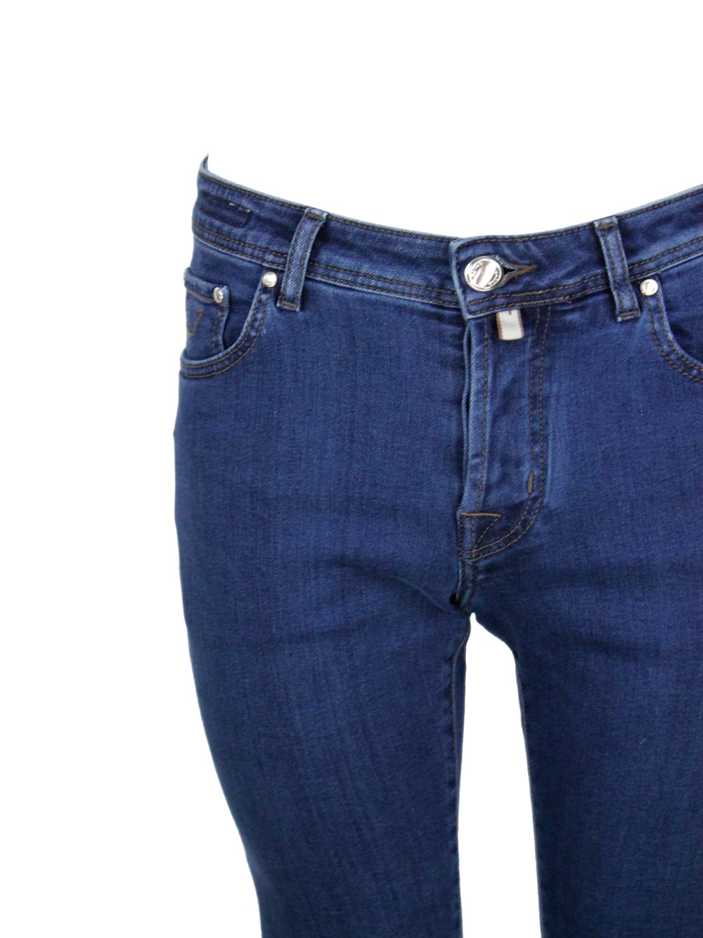 Jacob Cohen Trousers In Blue
