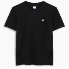 C.p. Company Micro Logo T-shirt In Black