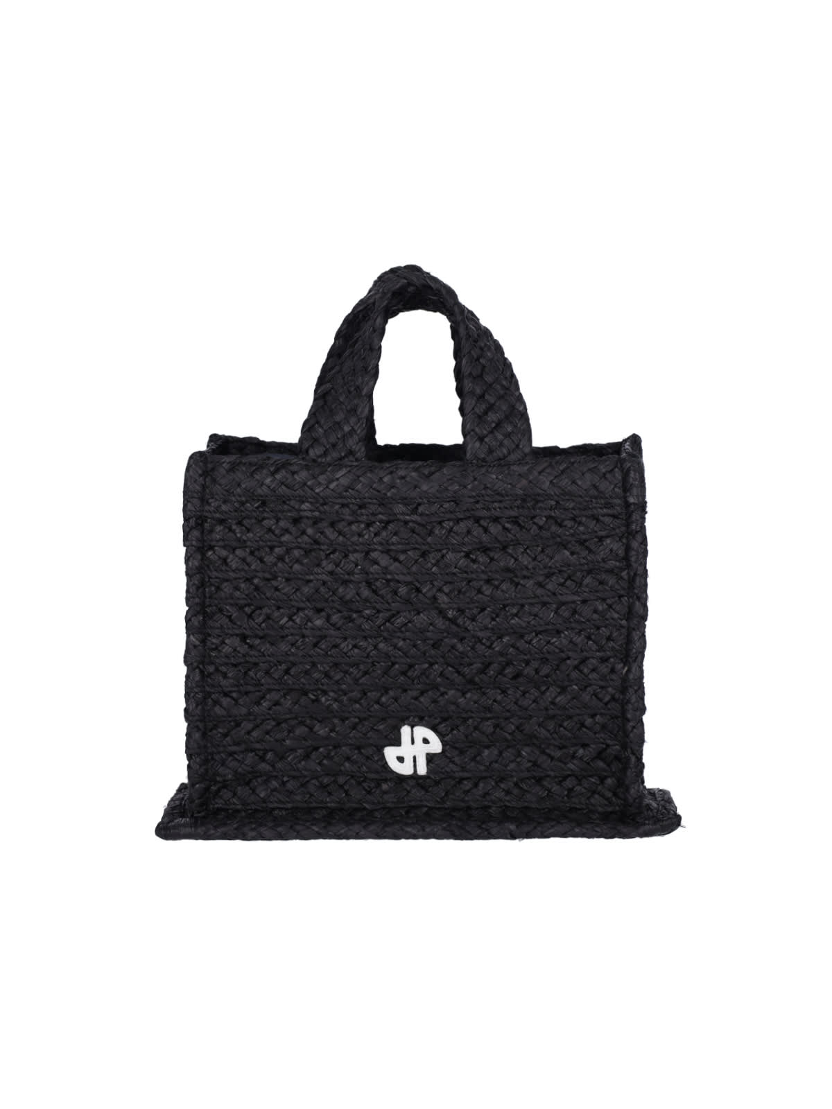 Shop Patou Small Handbag Jp In Black