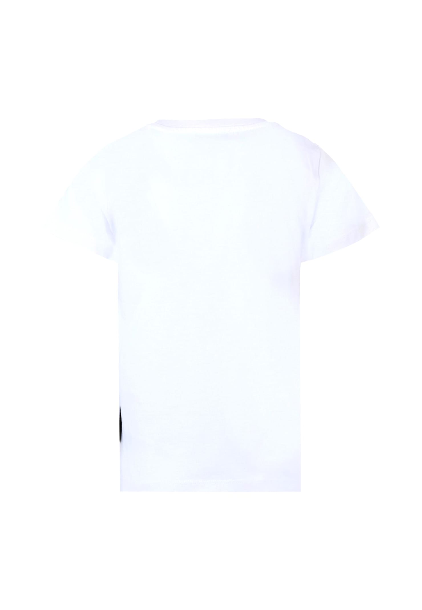 Richmond White T-shirt For Kids With Logo In White