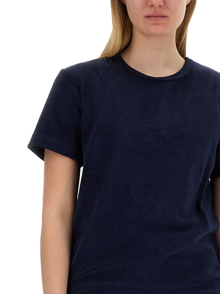 Shop Howlin' Cotton Blend T-shirt In Blue