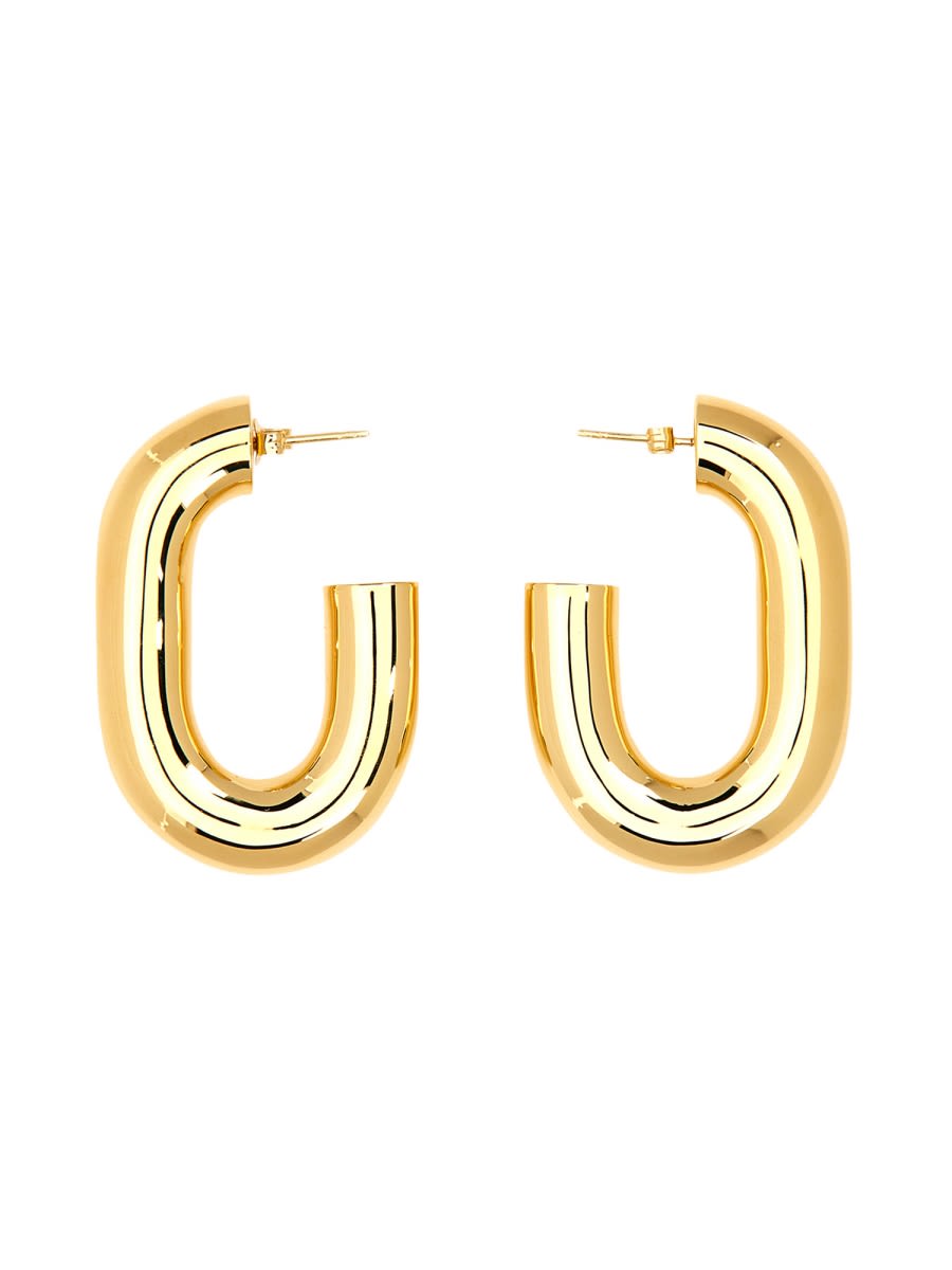 Shop Rabanne Earring Xl Link In Gold