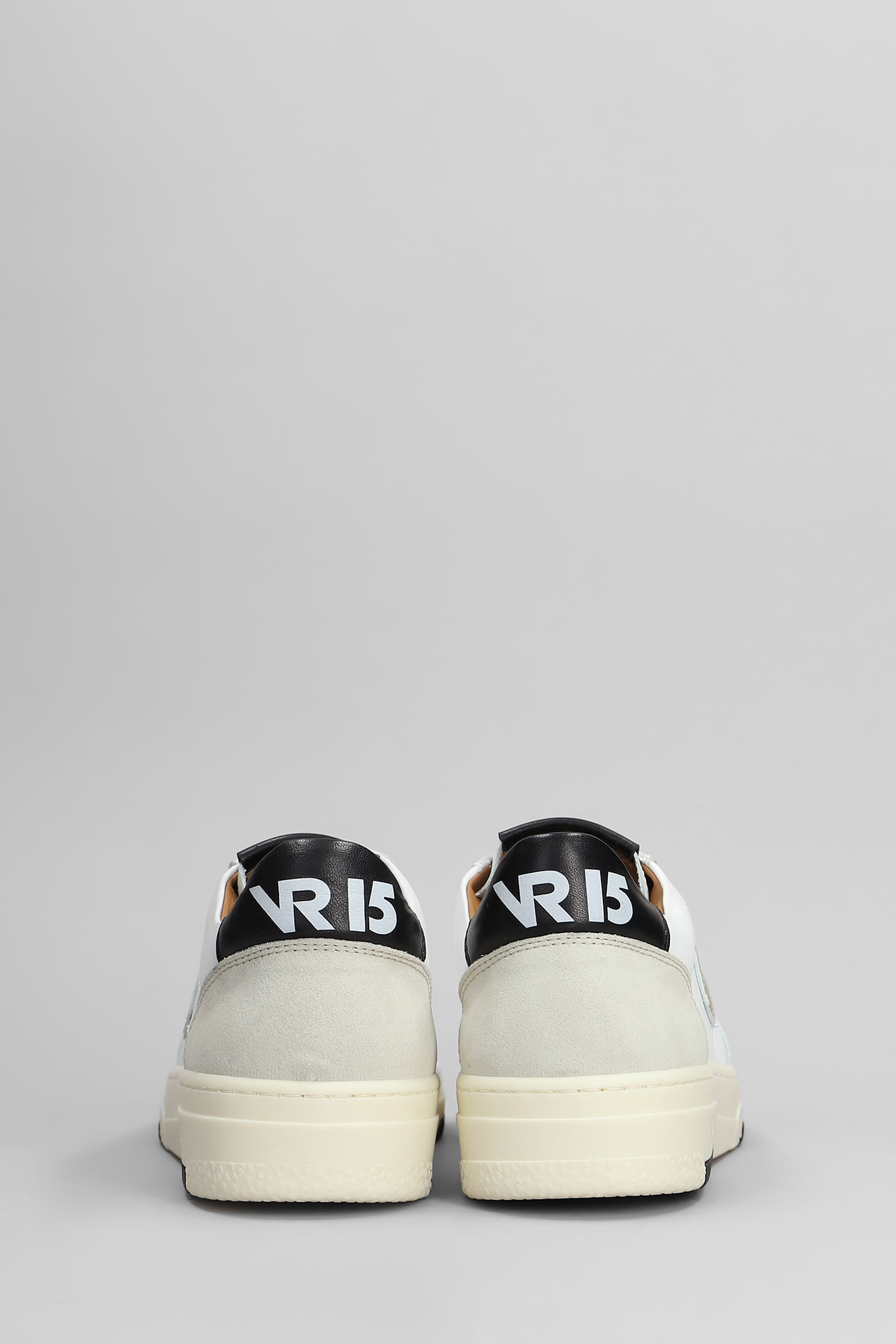 VIA ROMA 15 SNEAKERS IN WHITE LEATHER