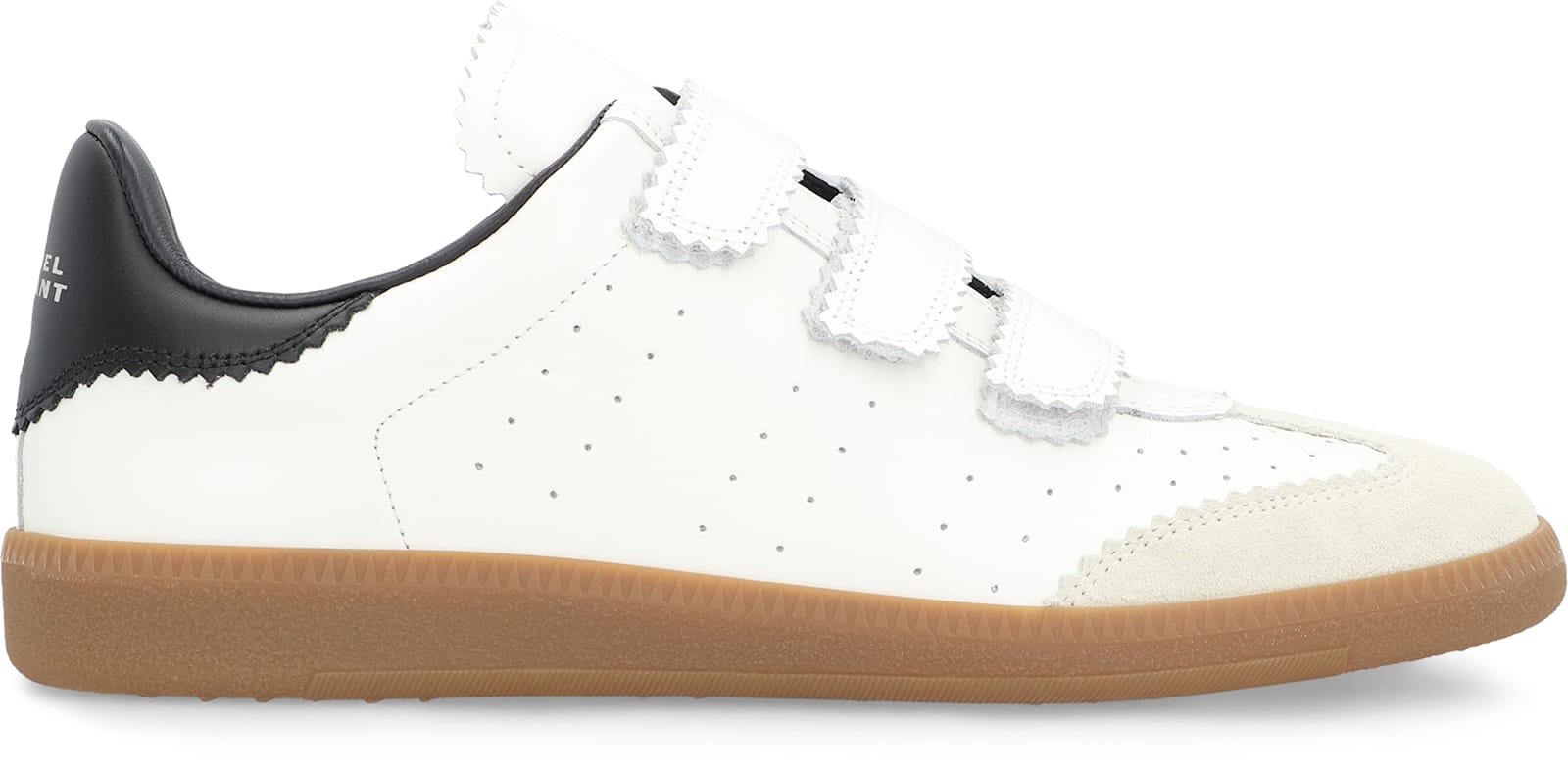 Isabel Marant Beth Leather Low-top Sneakers In White