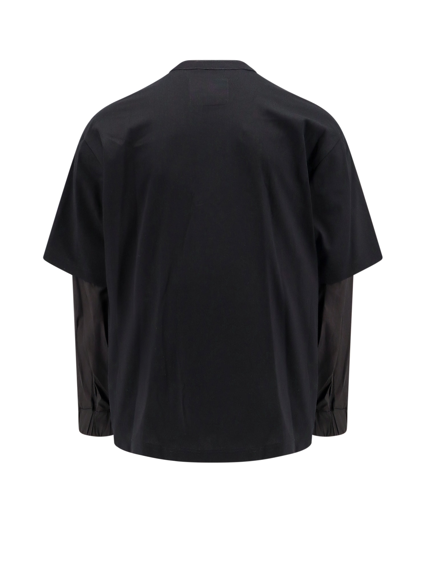 Shop Sacai T-shirt In Black