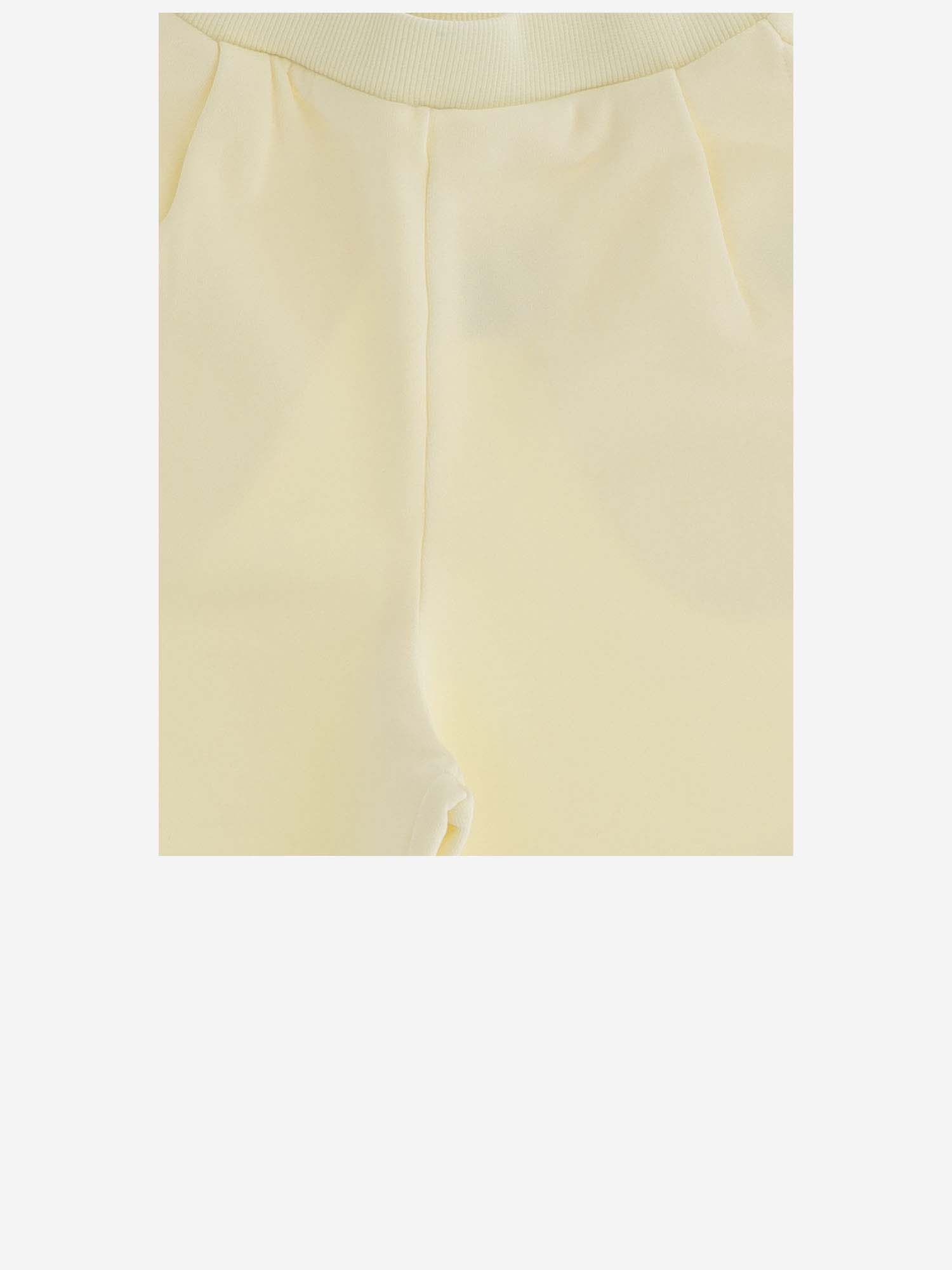 Shop Bonpoint Cotton Shorts In Yellow