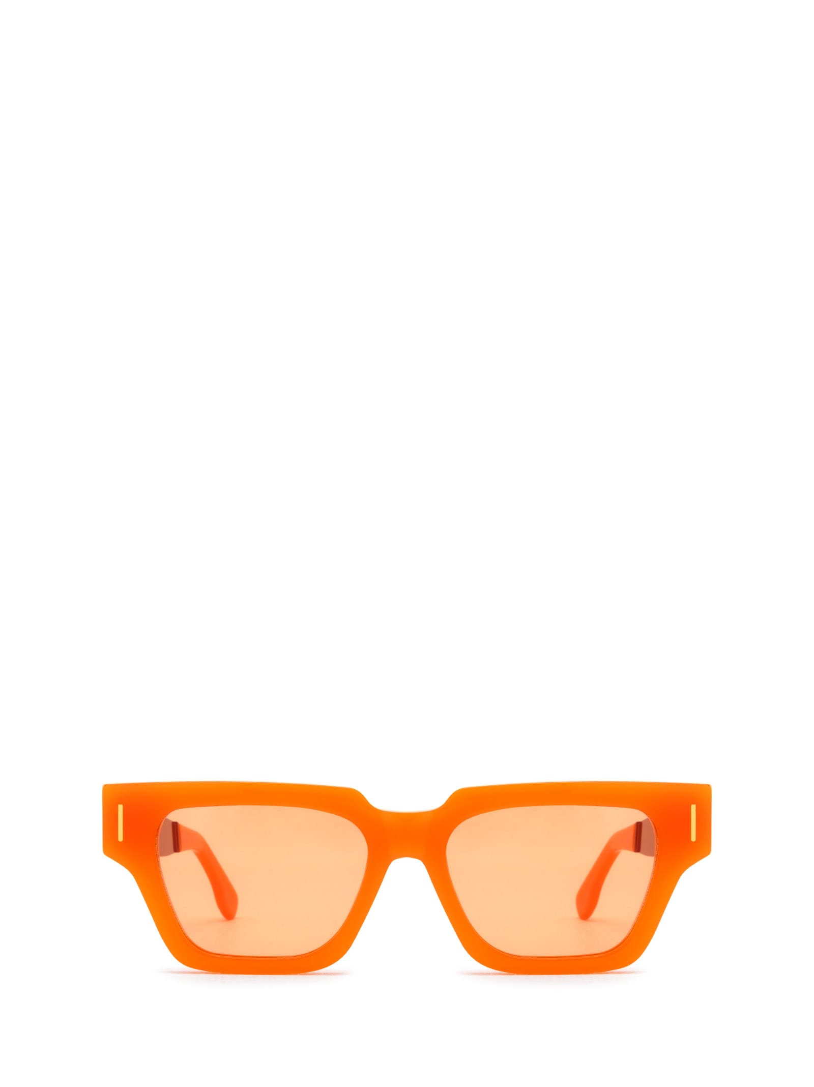 Shop Retrosuperfuture Storia Francis Orange Sunglasses