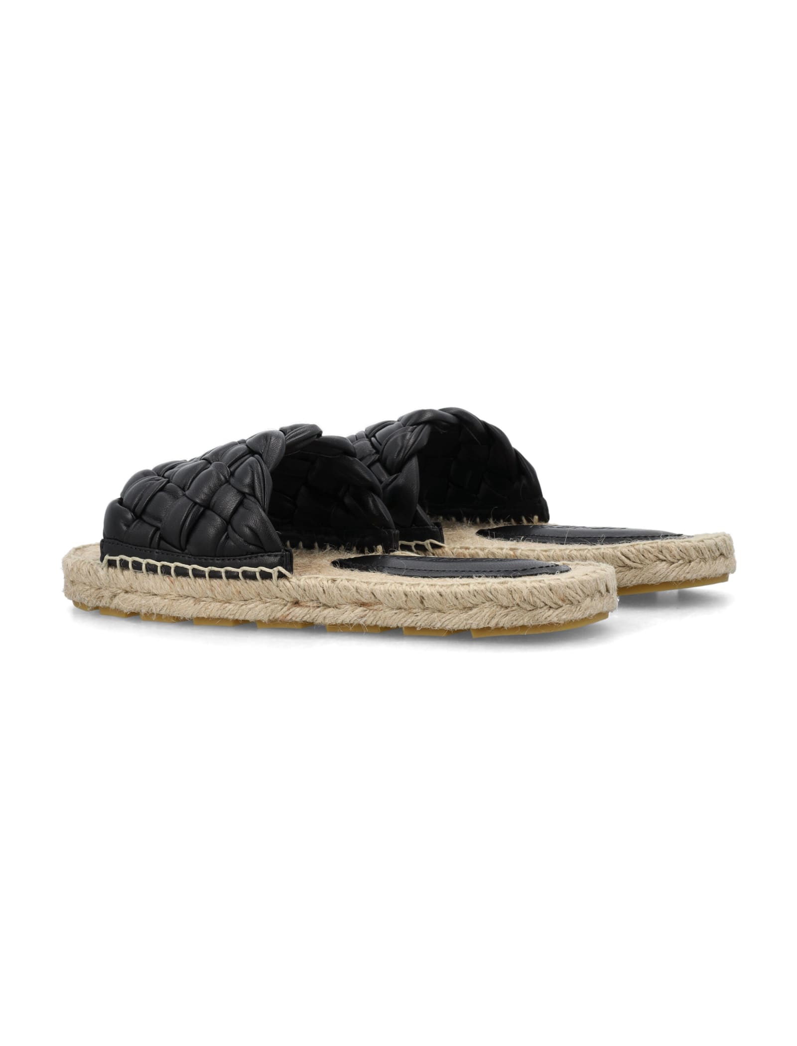 Shop Bottega Veneta Jack Espadrille In Black