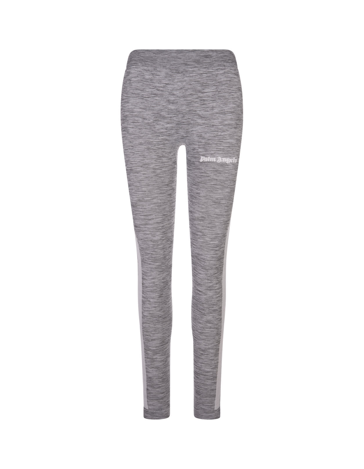 Logo Embroidered Side Stripe Detailed Leggings