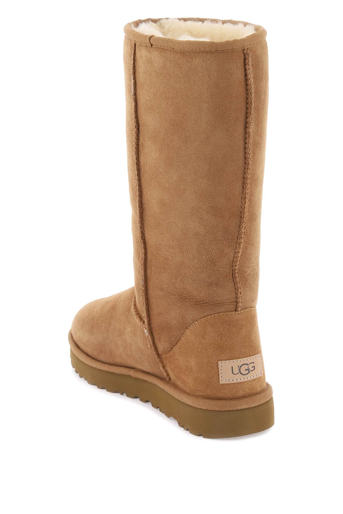 Shop Ugg Classic Tall Ii Boots In Chestnut (beige)