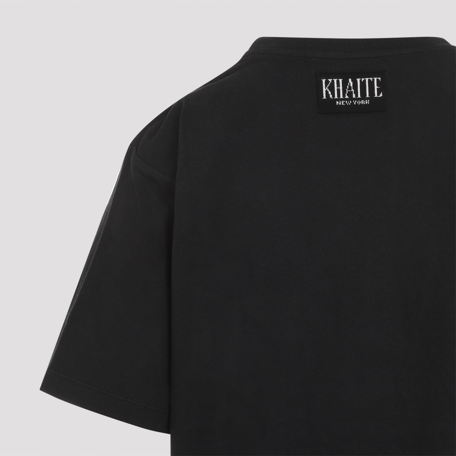 Khaite Mae Ss T-shirt In Black