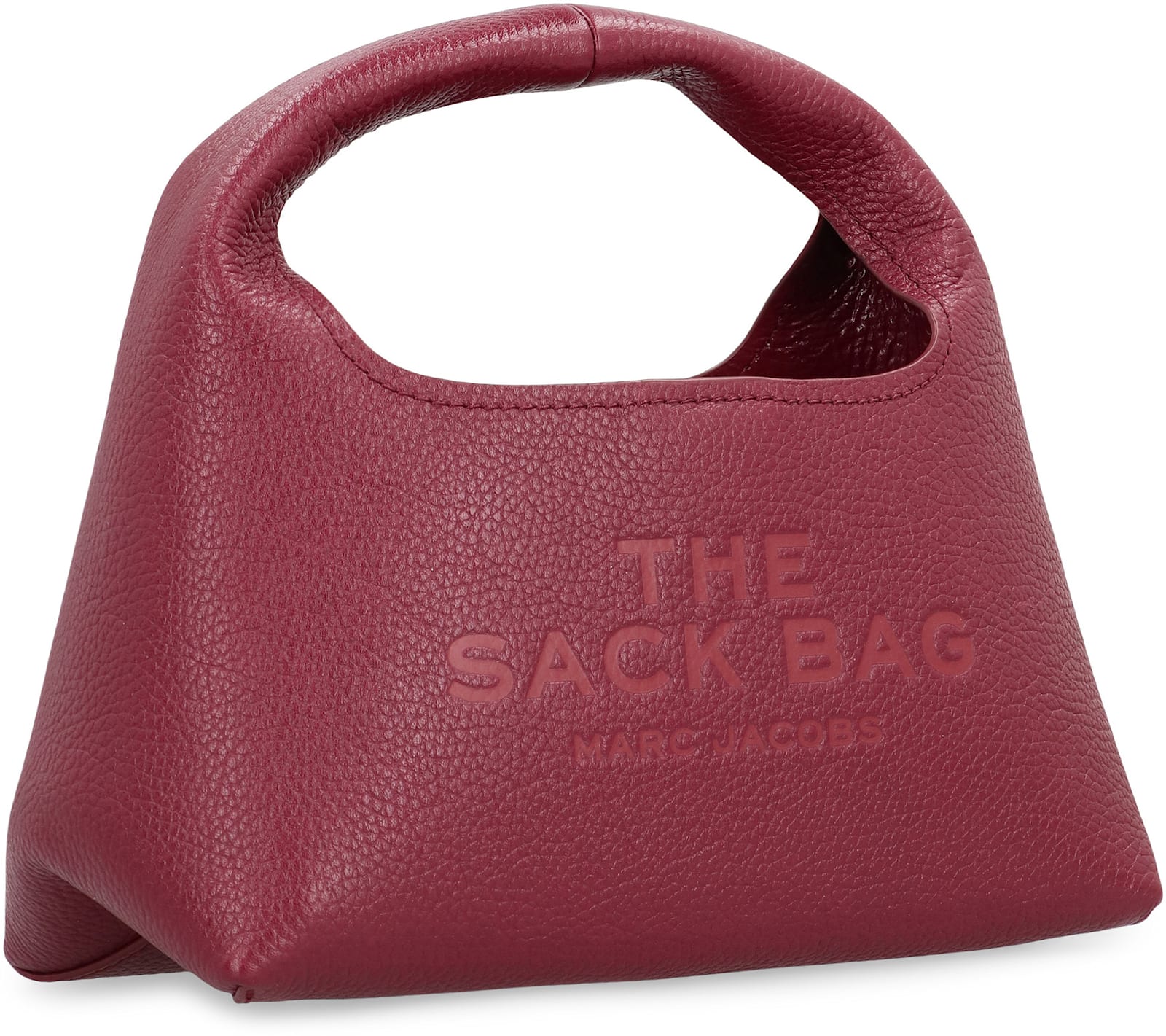 Marc Jacobs Mini The Sac Tote Bag In Burgundy