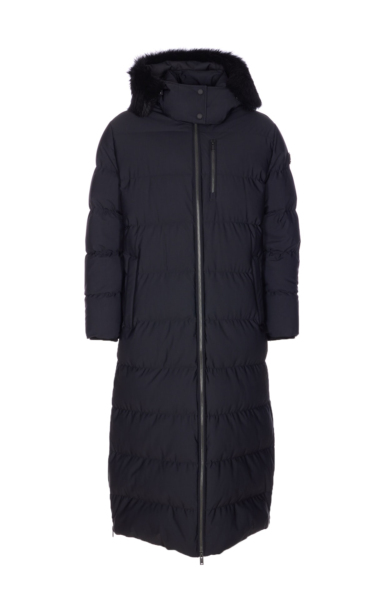 Moose Knuckles Chelia 3q Down Jacket In Black