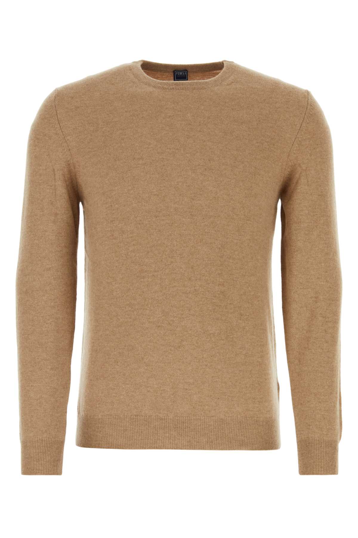 Camel Cashmere Sweater