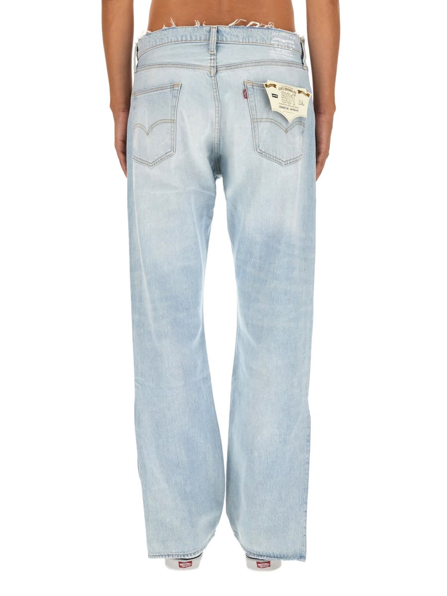 Shop Erl Levis® Jeans X  In Denim