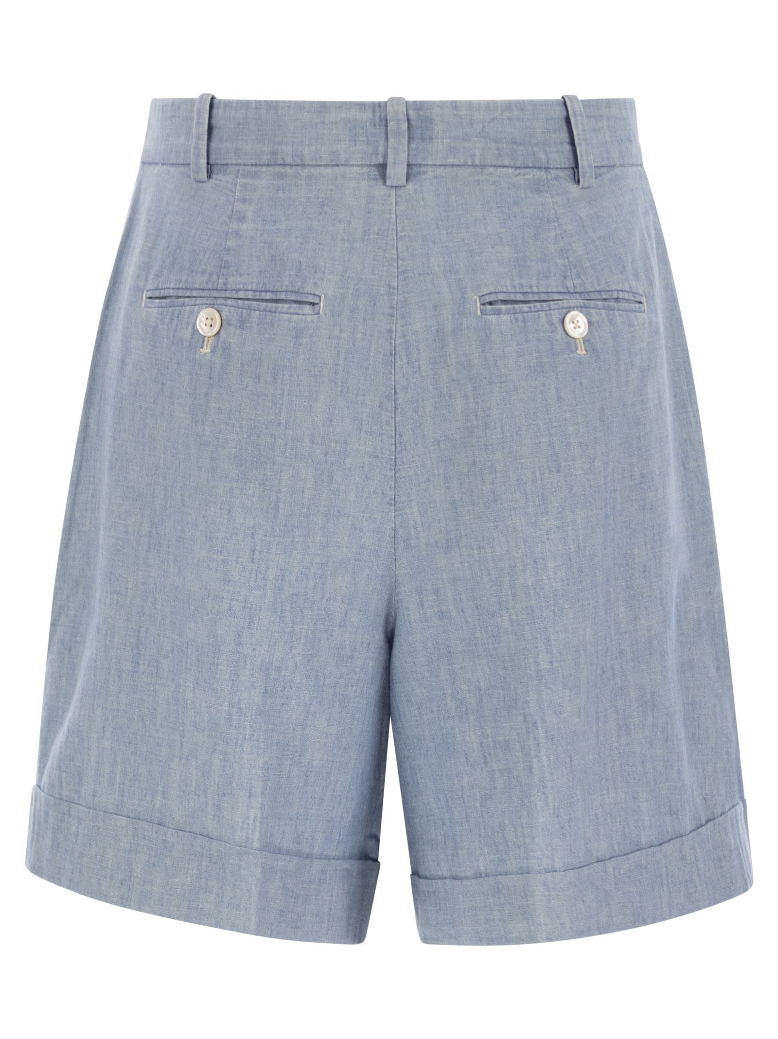 Polo Ralph Lauren Cotton Shorts With Pleats
