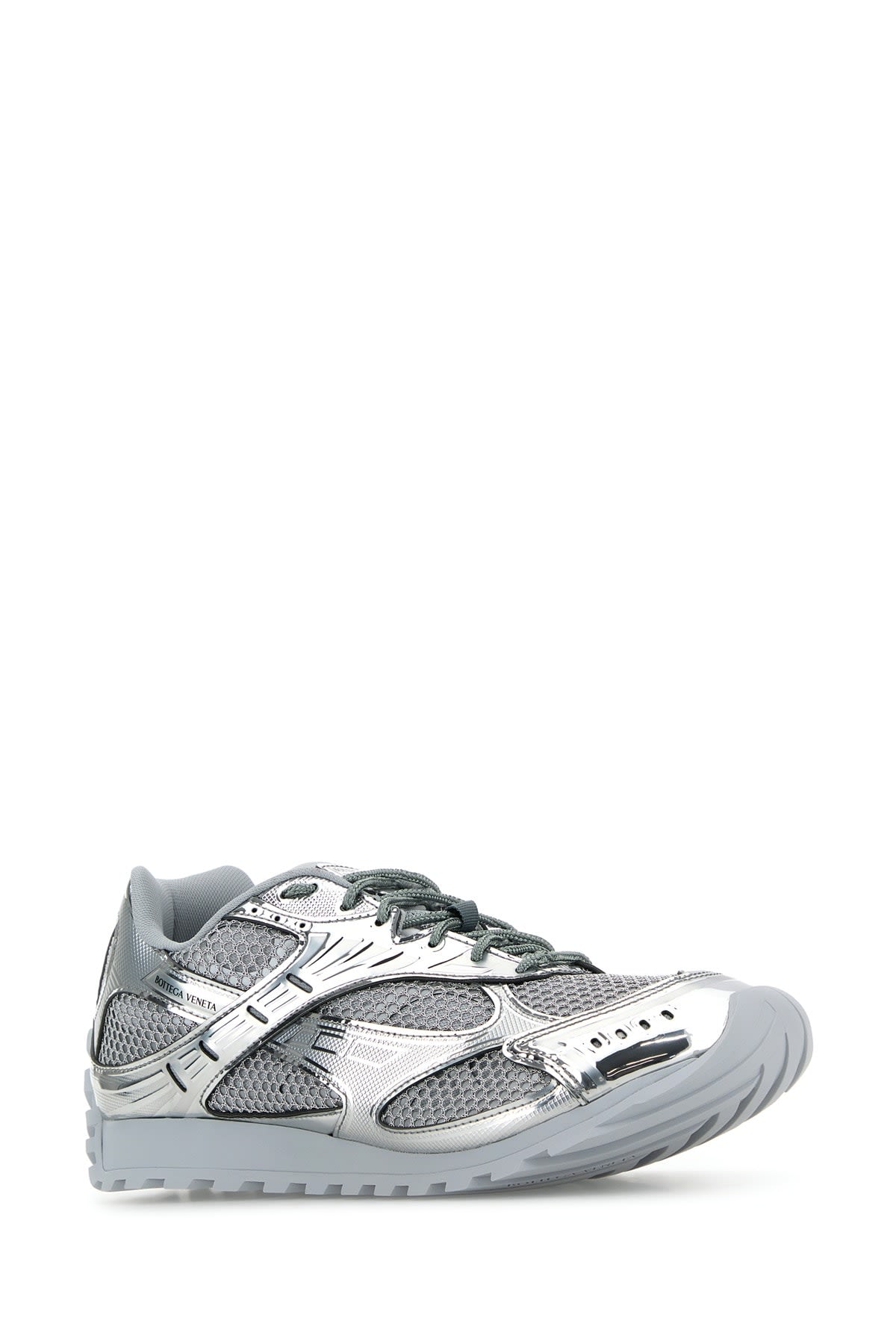 Shop Bottega Veneta New Orbit Silver