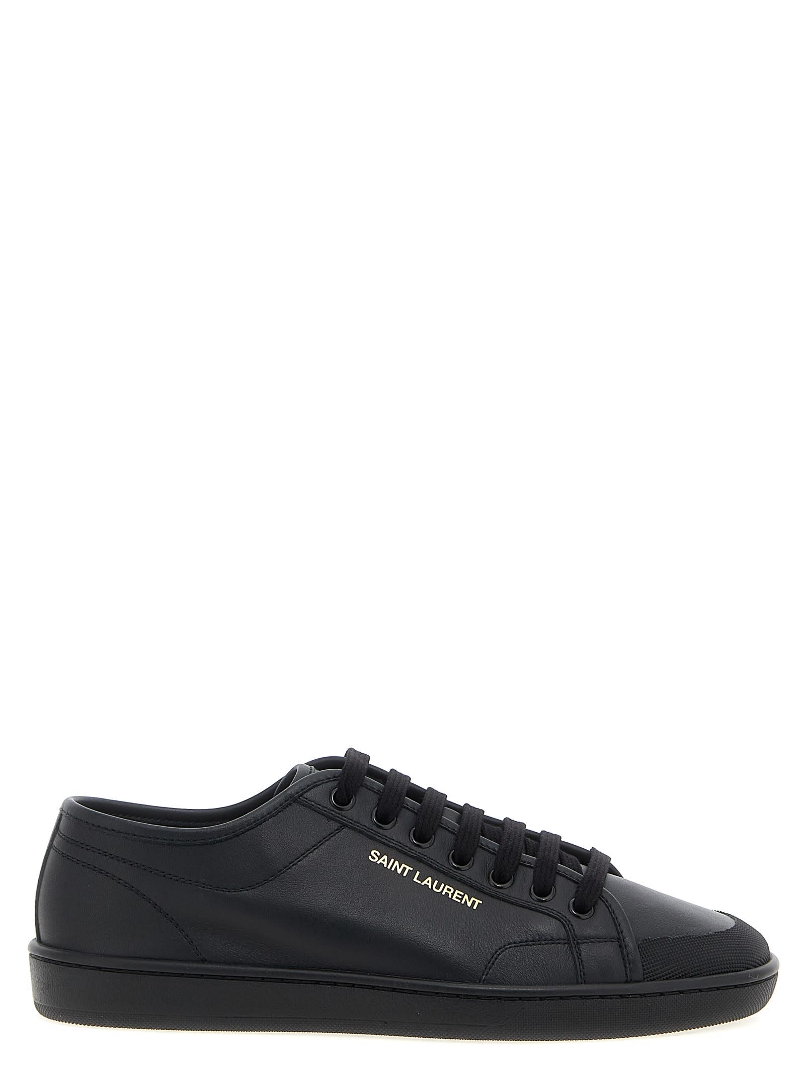 Saint Laurent Gym Sneakers In Black