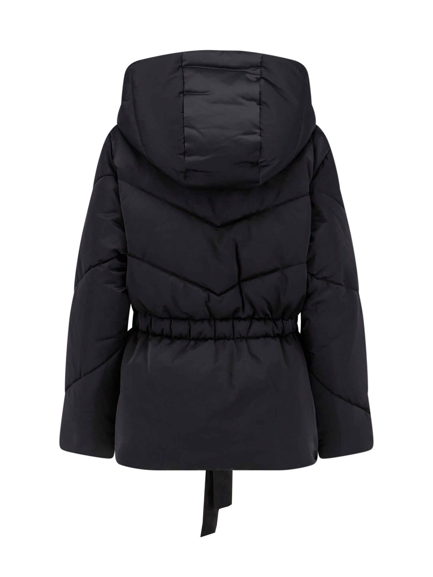 Hugo Boss Plyssa Recycled Polyester Down Jacket In Black