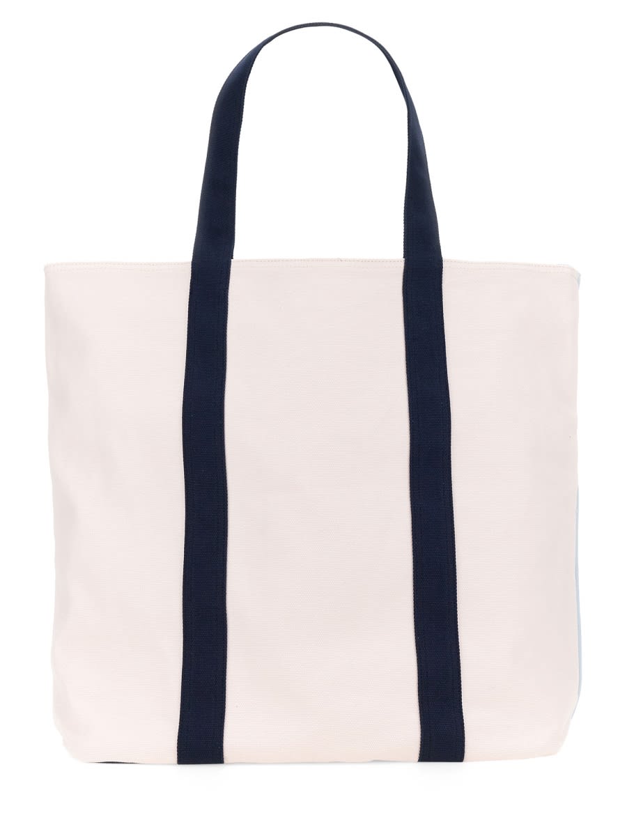 Shop Saint James Reversible Tote Bag In Multicolour
