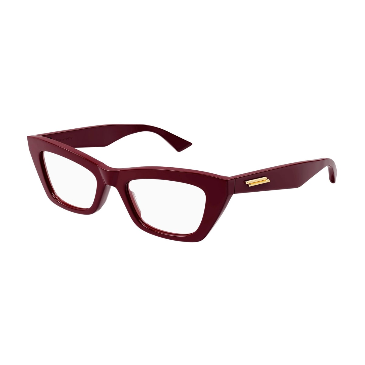 Shop Bottega Veneta Bv1215o 004 Glasses In Rosso