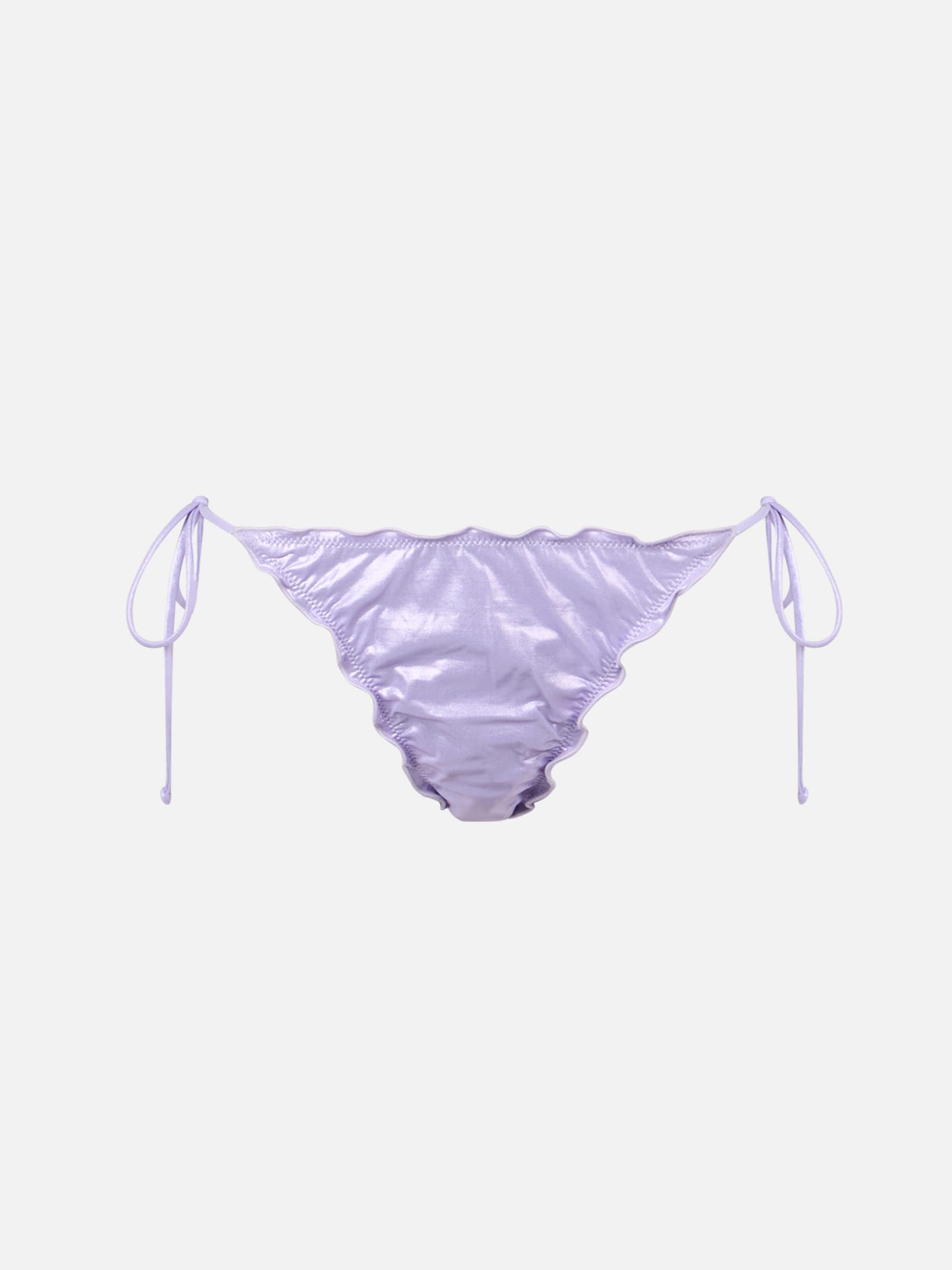Mc2 Saint Barth Floral-print Bikini Bottoms In Pink