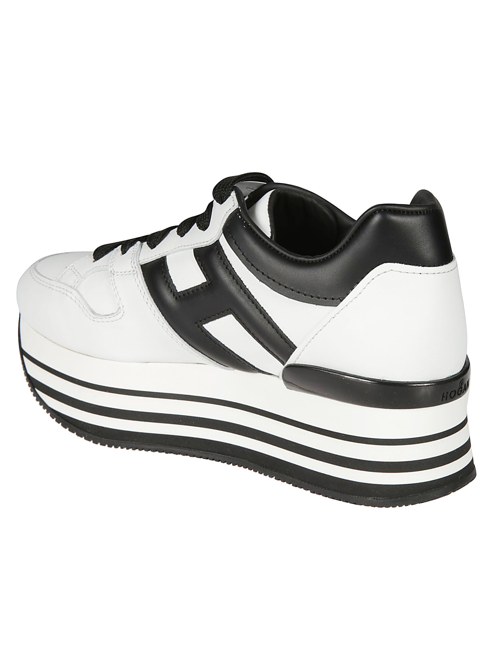 Hogan Hogan H283 Platform Sneakers - Bianco/nero - 10984993 | italist