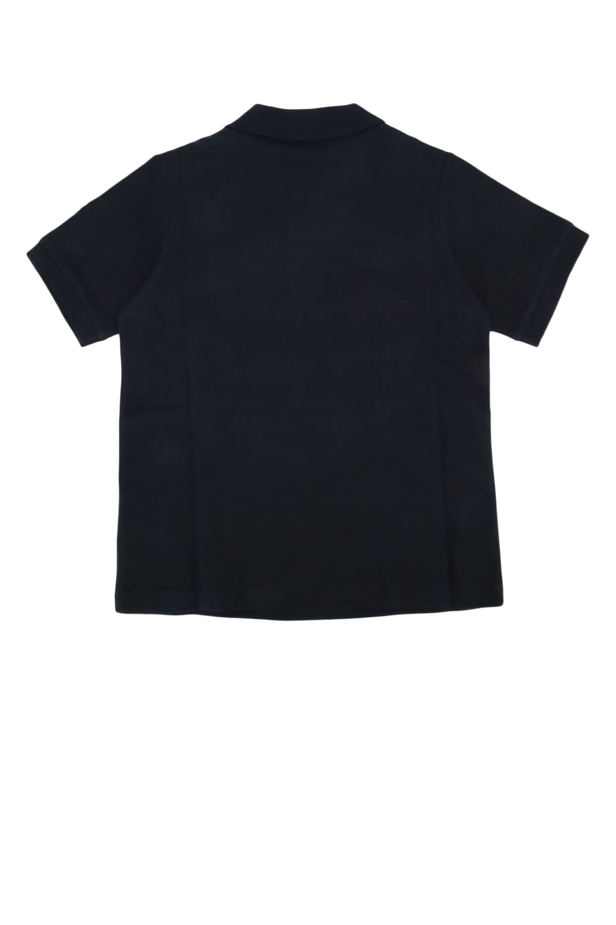 Moncler Polo En Piqué De Coton