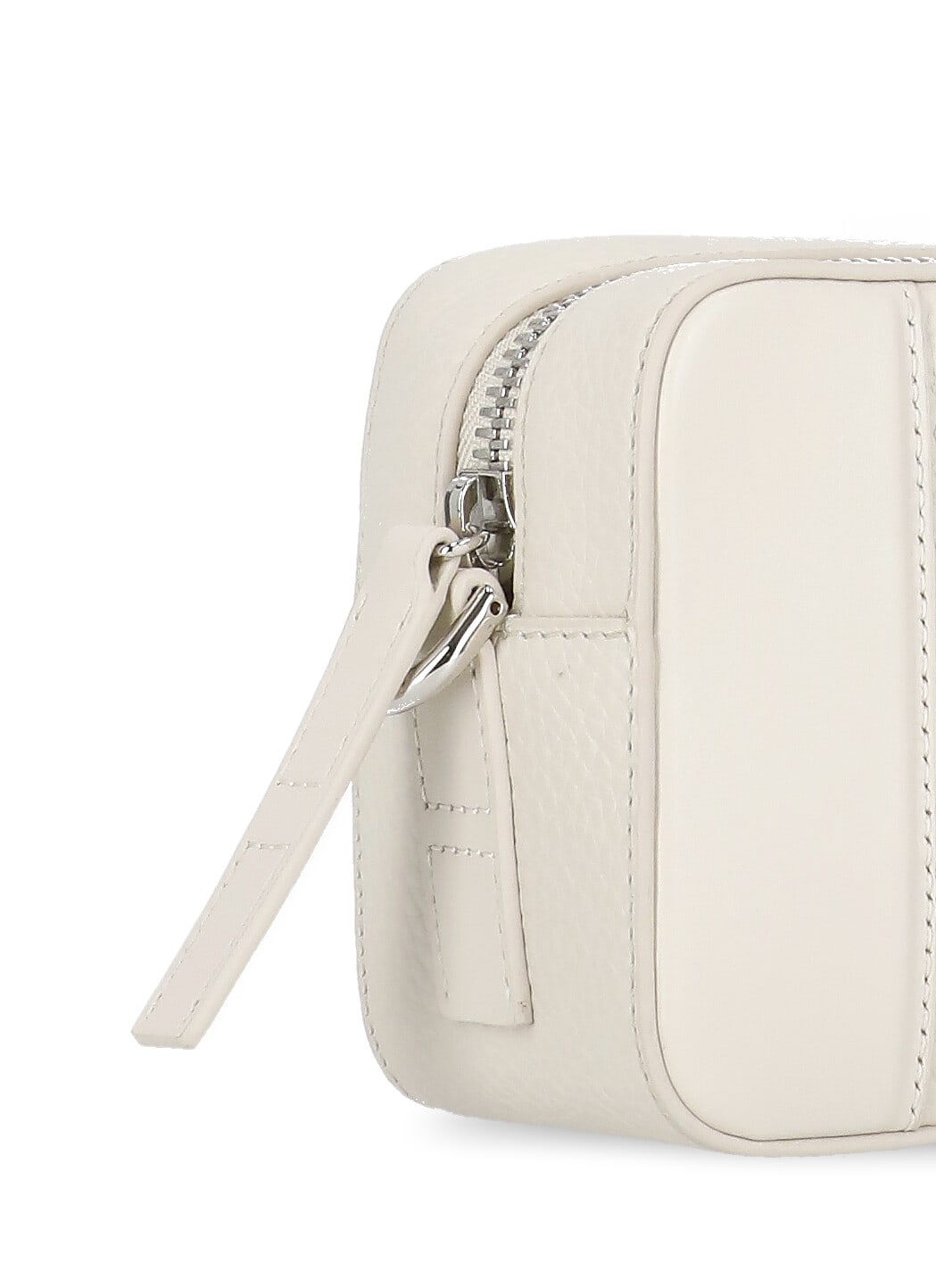 Shop Hogan Script Camera Bag In Ivory