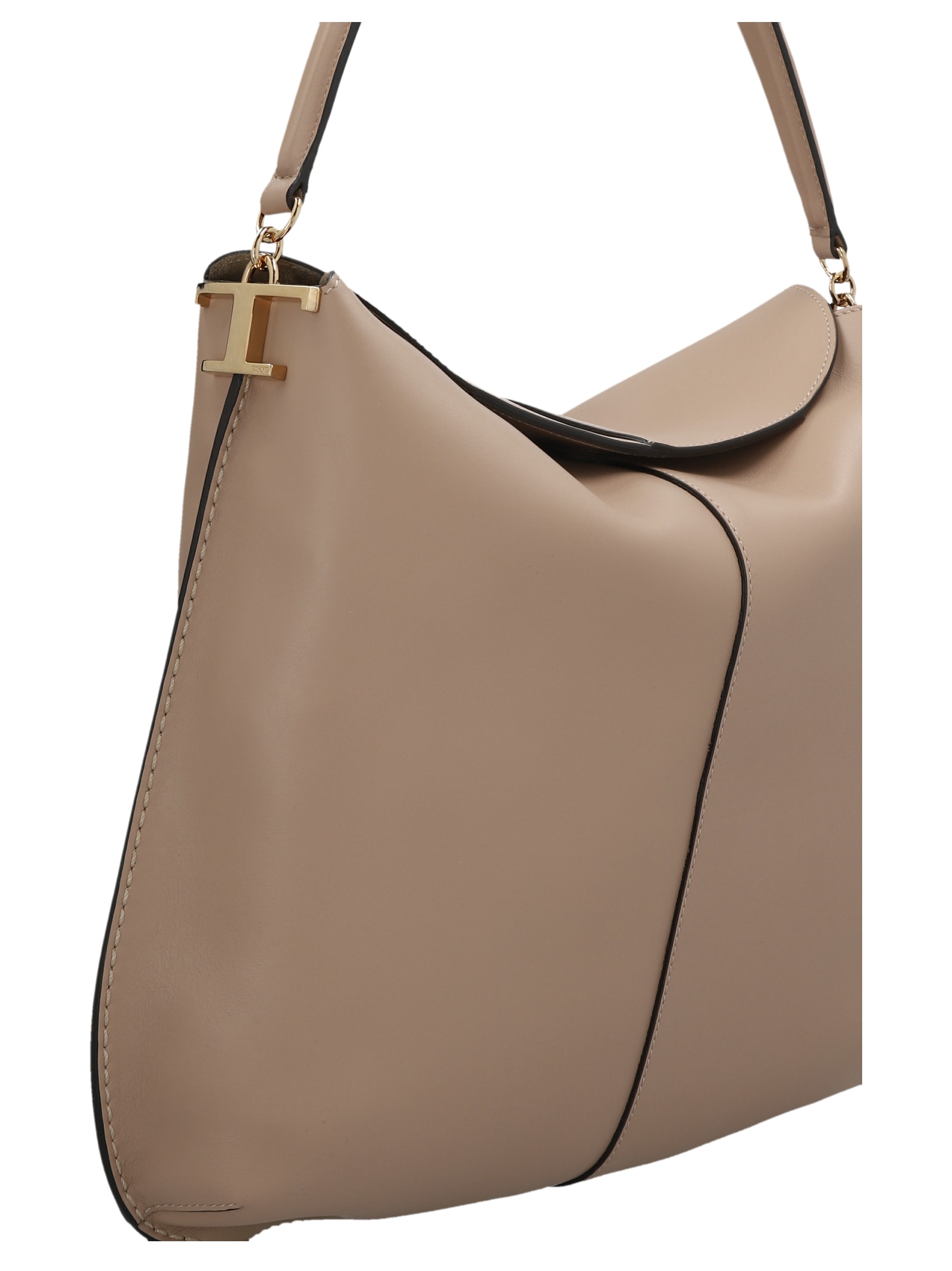 Shop Tod's Leather Shoulder Bag